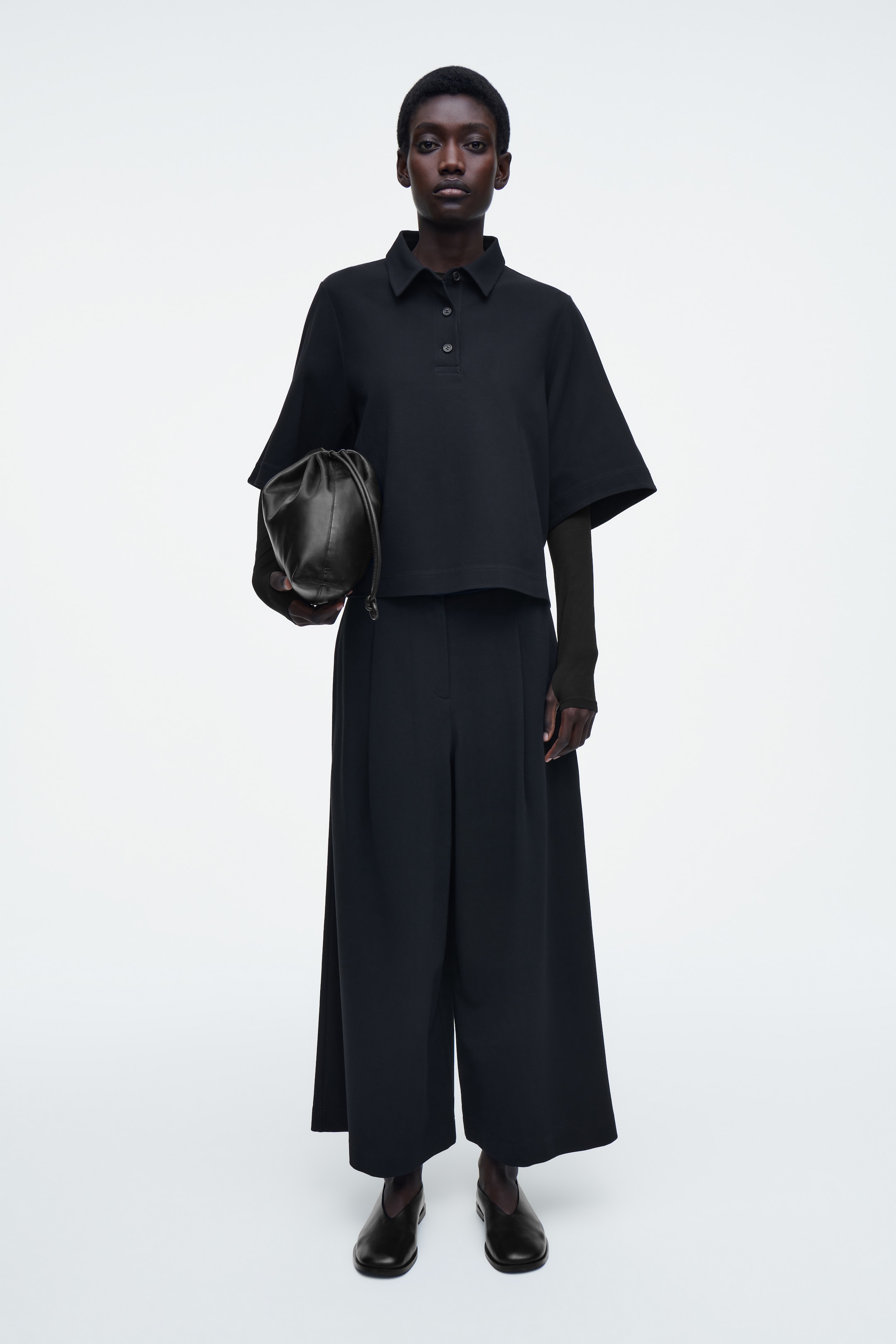 Visualizza immagine più grande: POLO SQUADRATA - BLU NAVY - DONNA | H&M IT 2