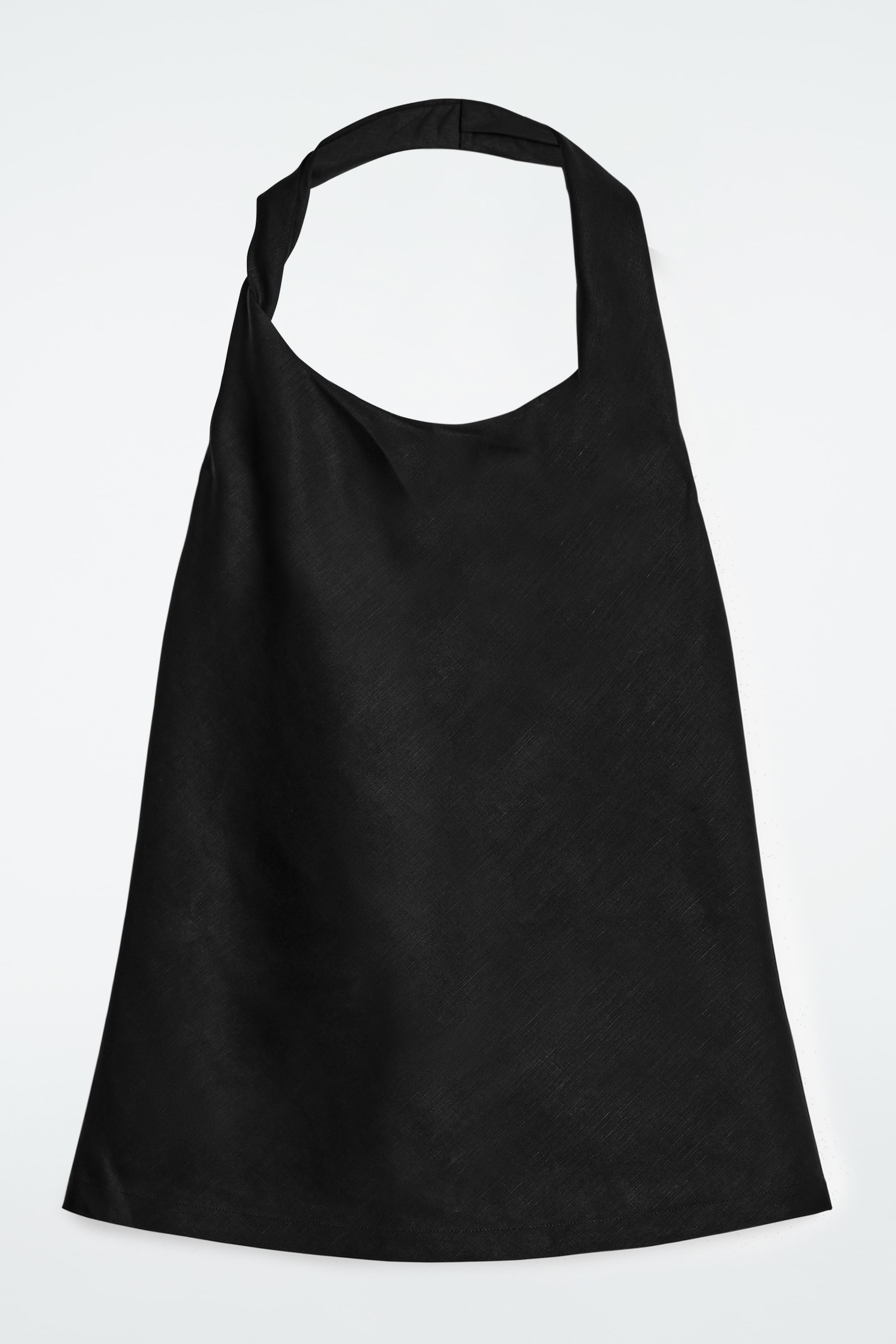Grotere afbeelding bekijken: TWIST-DETAIL TOP IN LINNENMIX - ZWART - DAMES | H&M BE 6