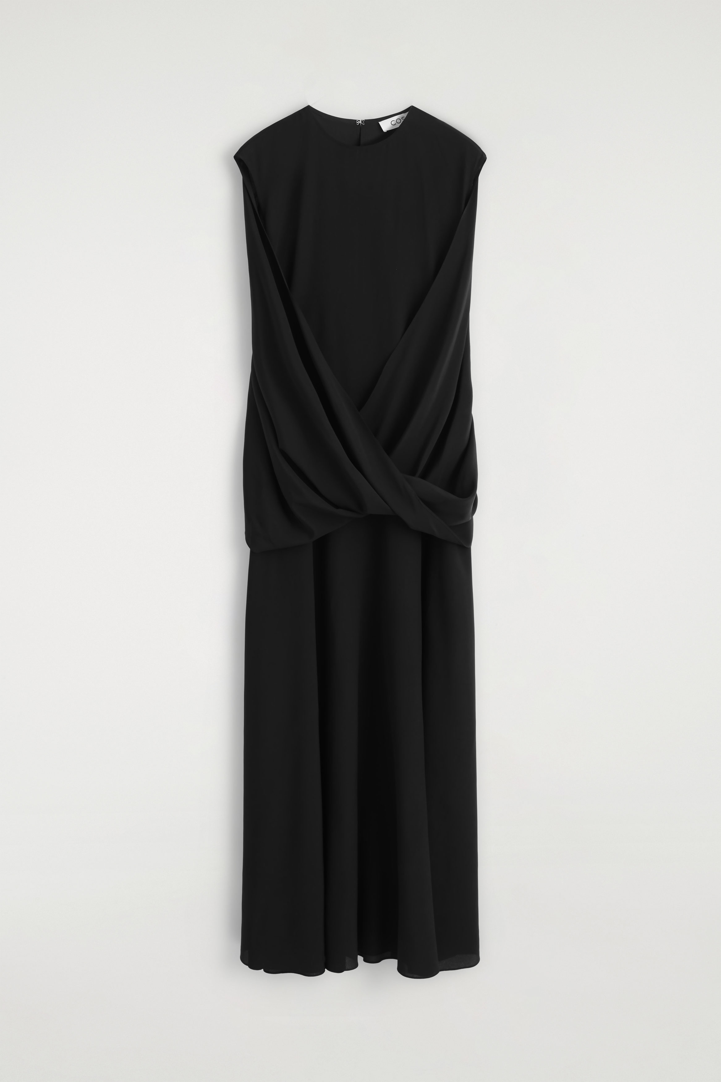 cos long silk dress Silk Organza Dress Cos Long Silk Dress COS Organza-Trimmed Roll-Neck Maxi  Dress Endource