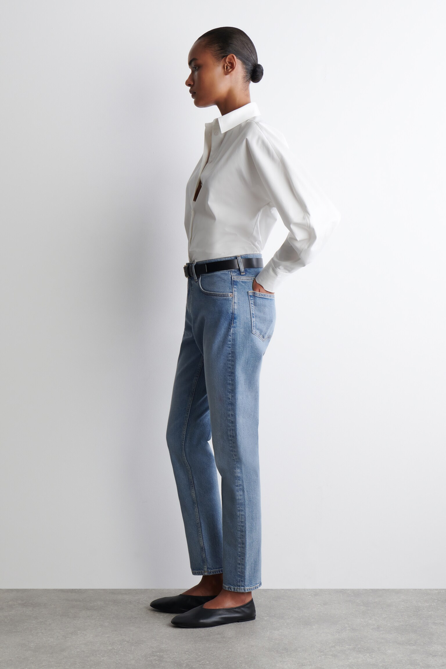JEAN SLIM FLUTE - BLEU/BLEU FONCÉ - 9