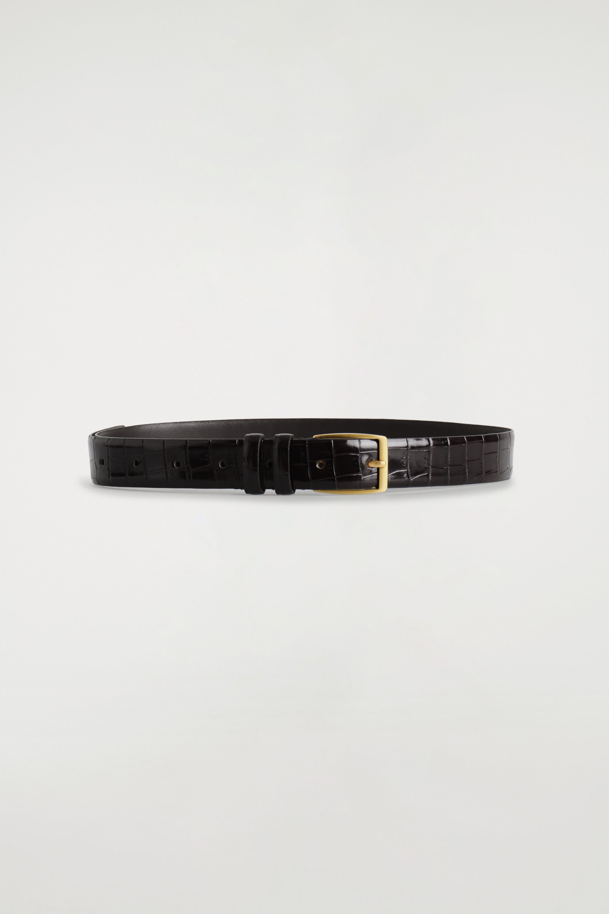 CLASSIC SUEDE BELT - BLACK | COS