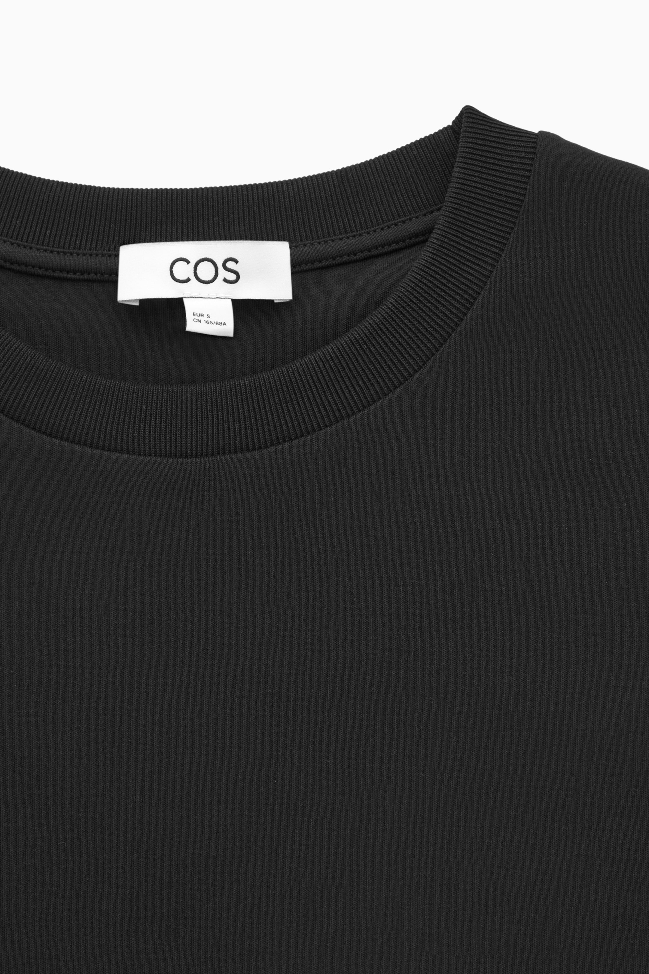View larger image: CONTRAST-PANEL MIDI T-SHIRT DRESS - BLACK - Ladies | H&M GB 2