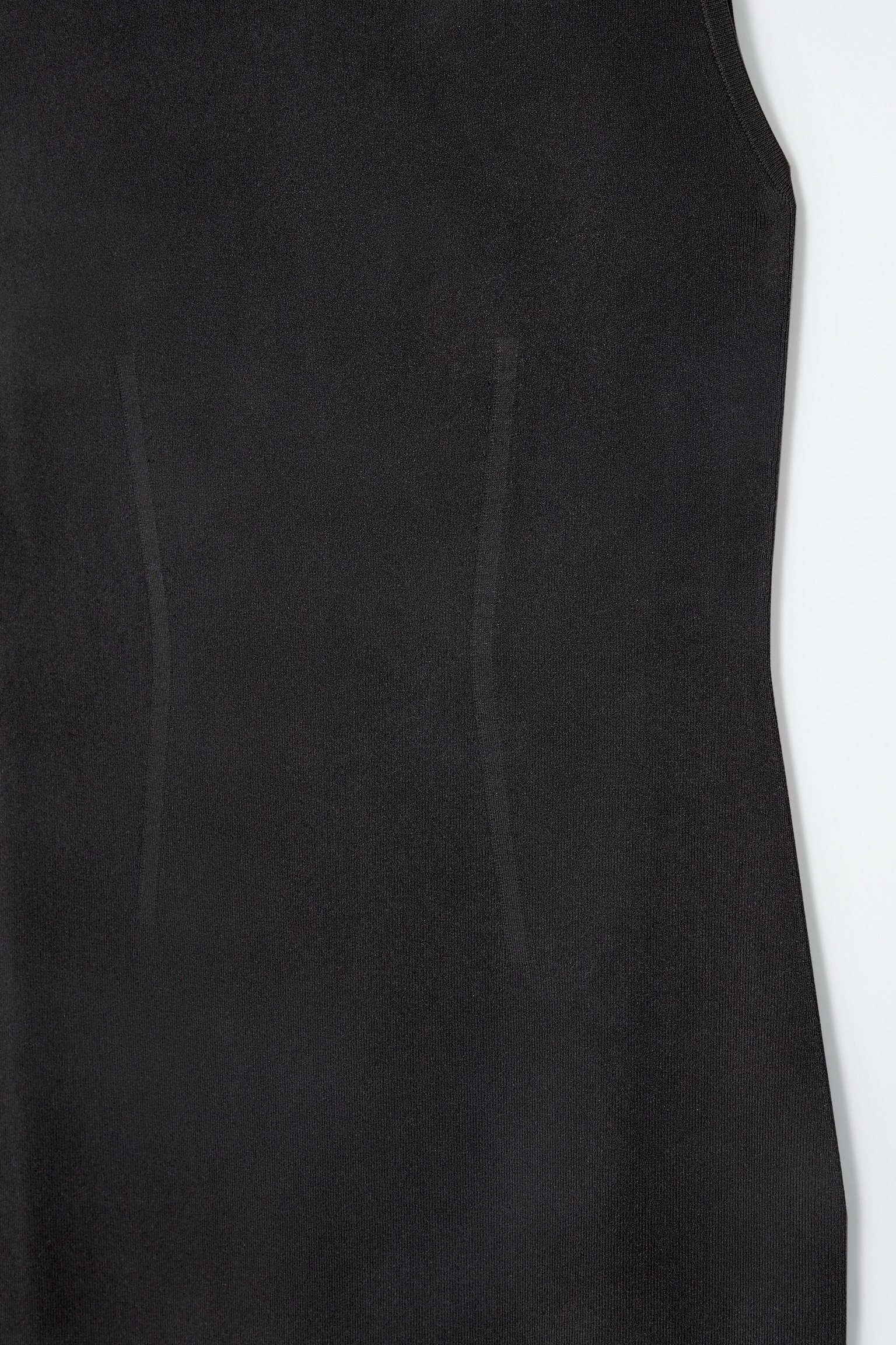 CORSET-DETAIL MAXI DRESS - BLACK - 4