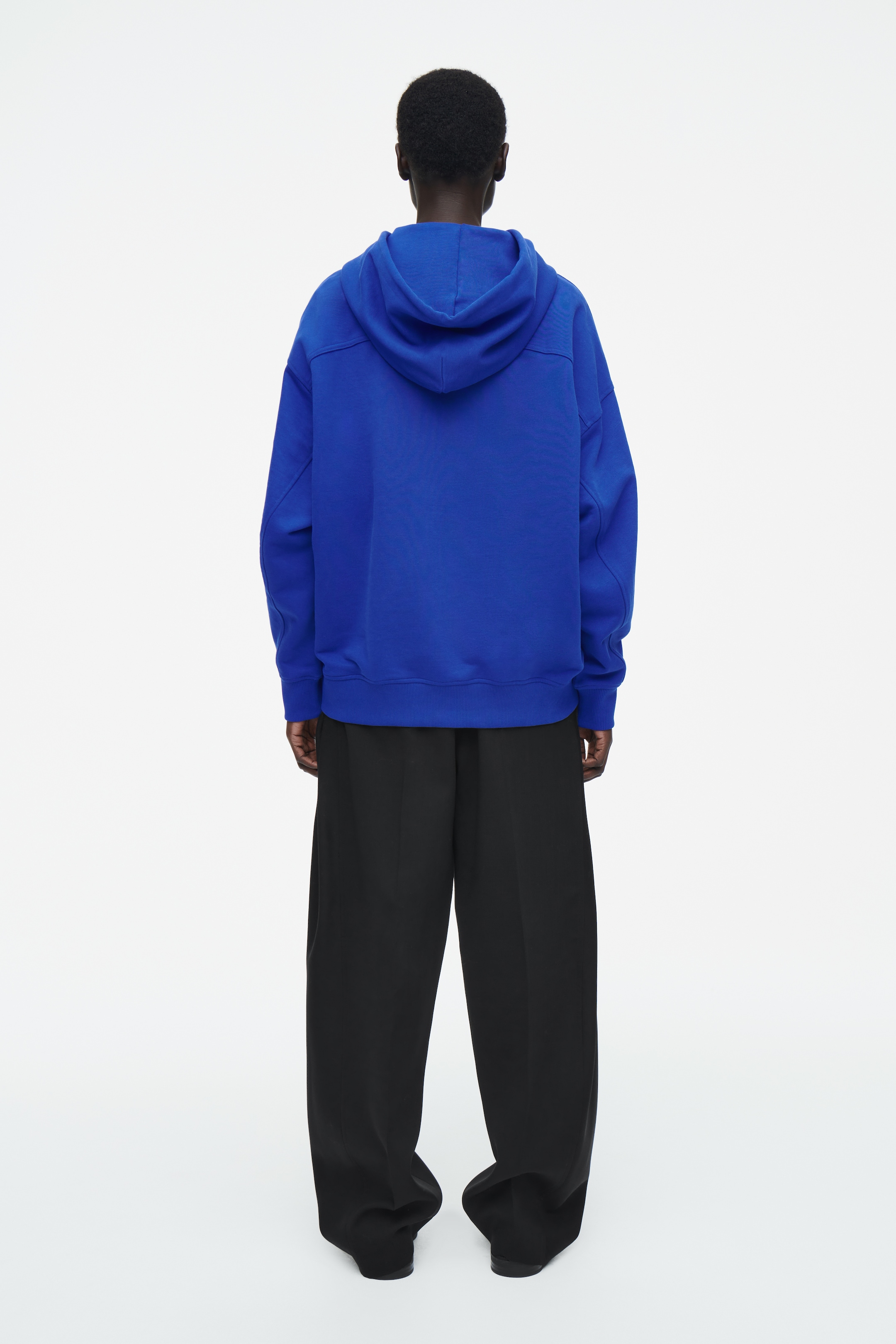 Grotere afbeelding bekijken: Oversized jersey hoodie - KOBALTBLAUW - DAMES | H&M BE 5