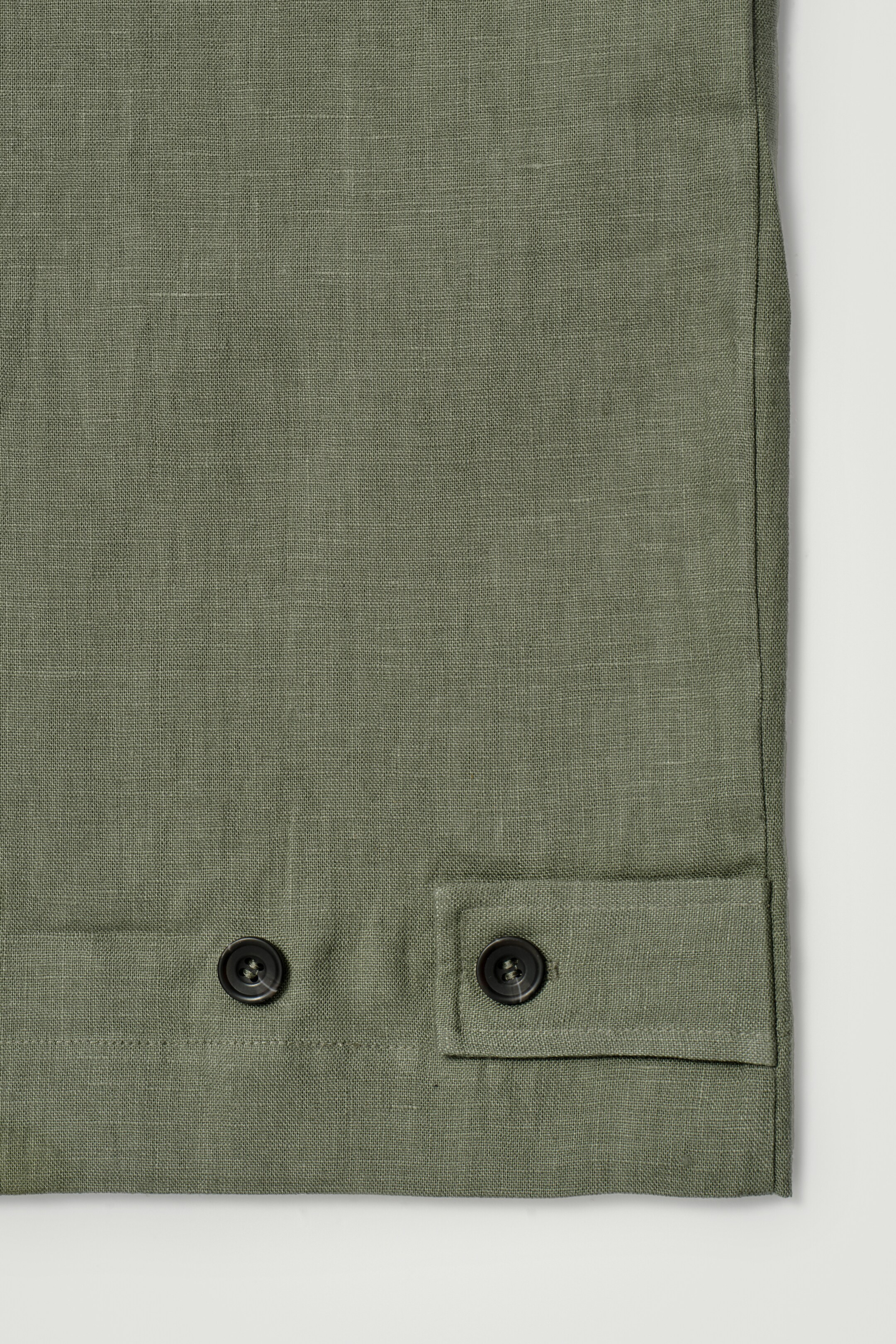Grösseres Bild ansehen: LEINENHOSE MIT WEITEM BEIN UND ELASTISCHEM BUND - GRÜN - HERREN | H&M CH 7