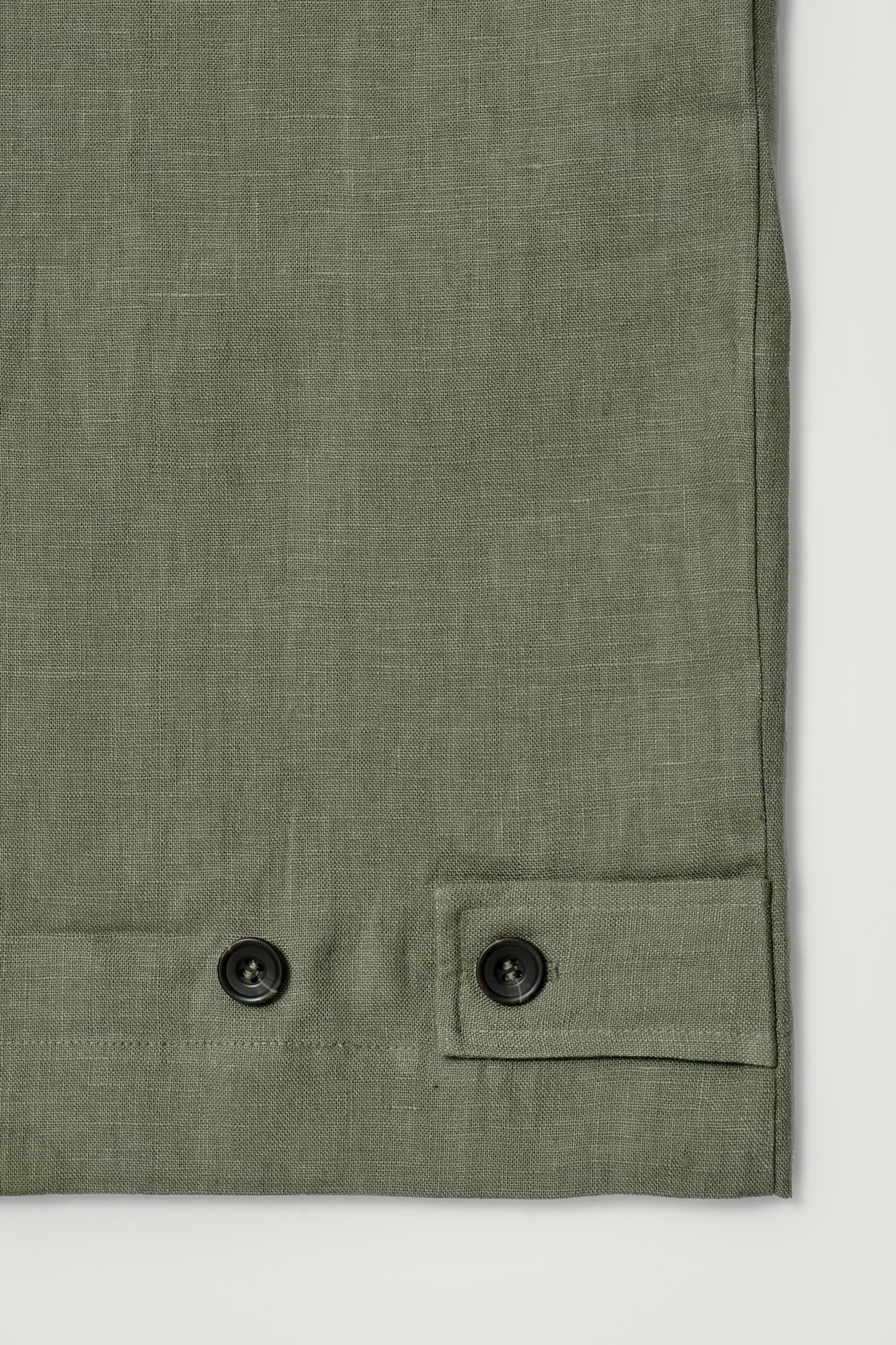 Agrandir l'image: PANTALON LARGE À TAILLE ÉLASTIQUÉE EN LIN - VERT - HOMME | H&M FR 7