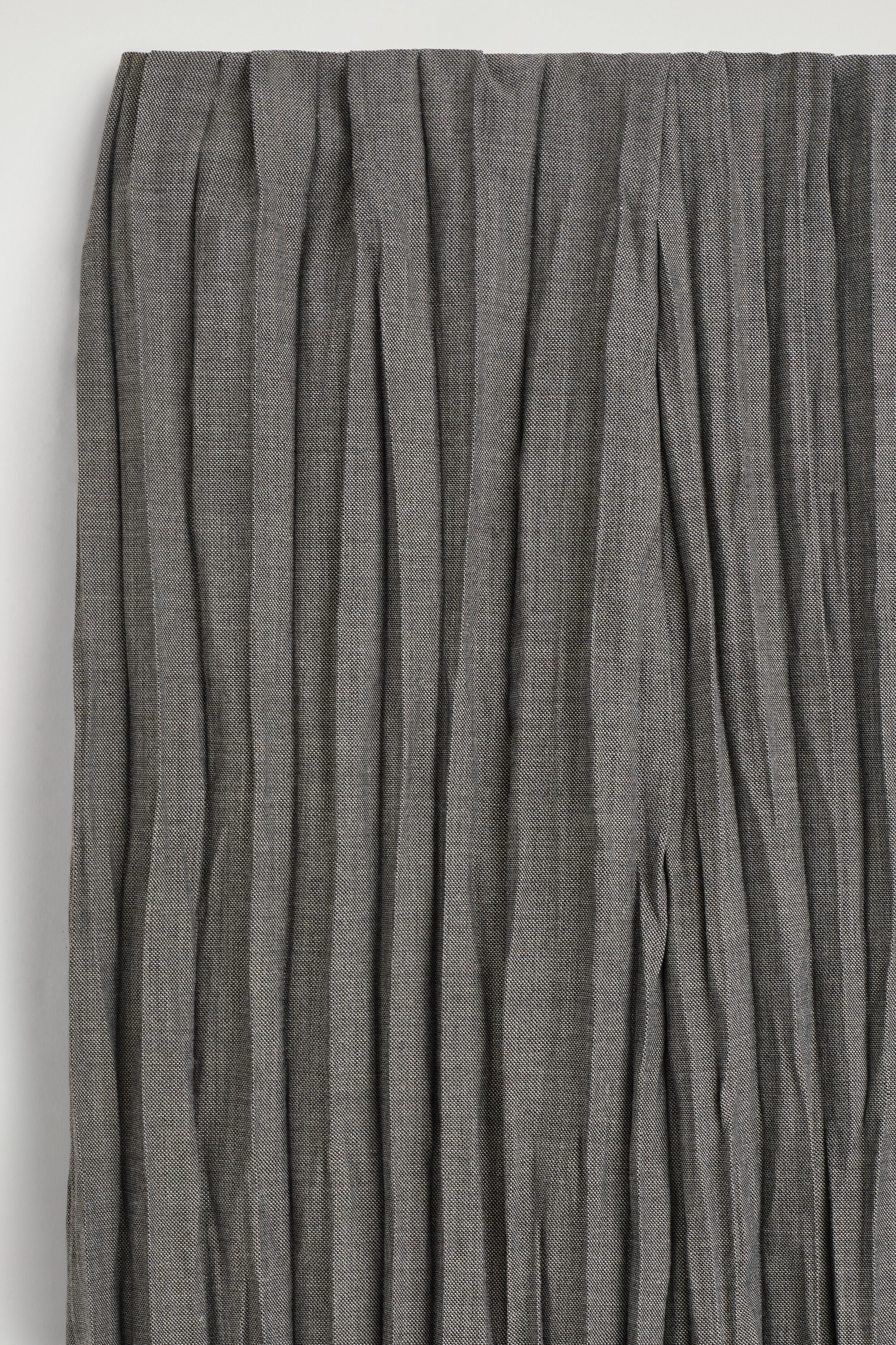 CRUSHED-PLEAT MIDI SKIRT thumbnail 7