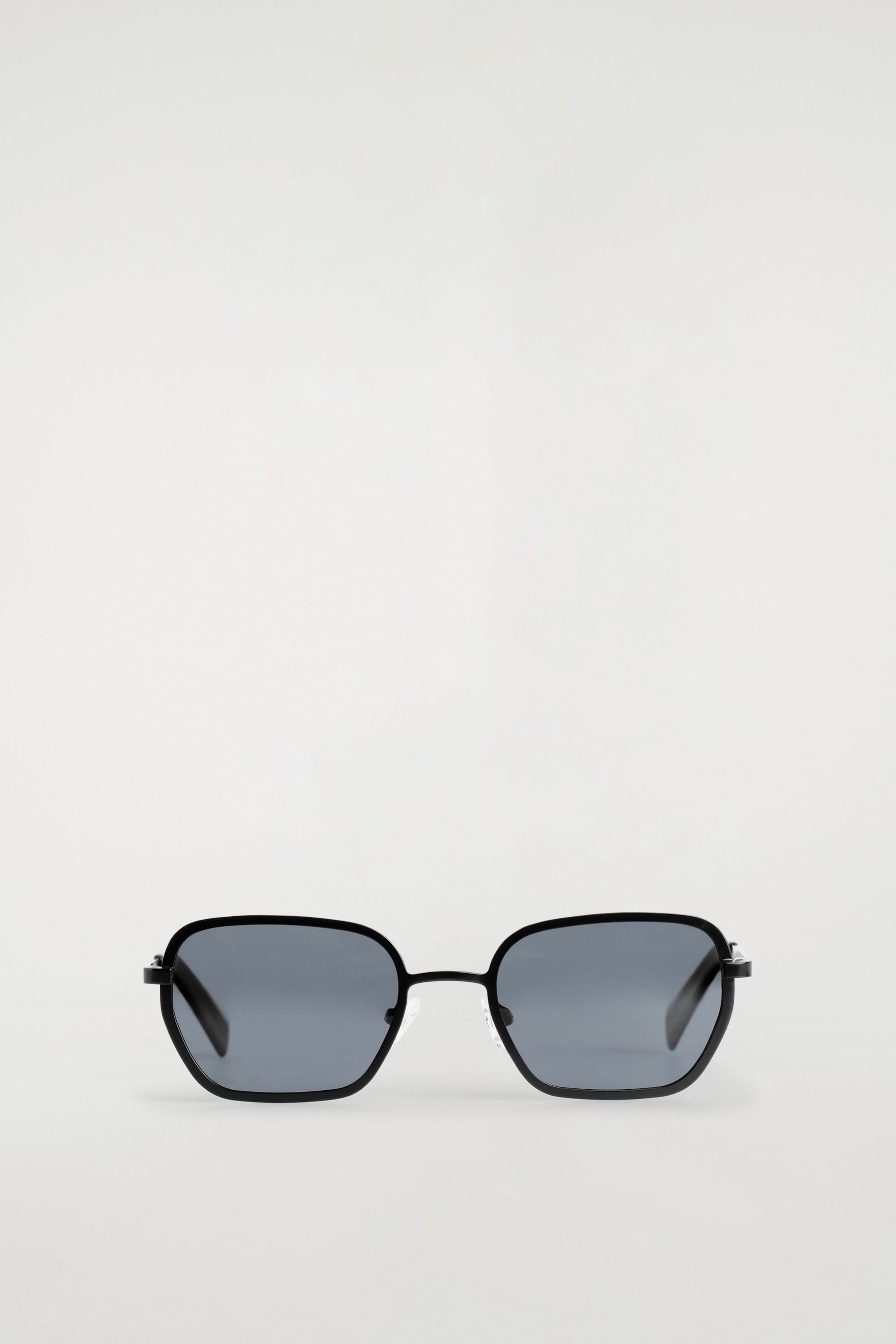 WIRE-FRAME RECTANGLE SUNGLASSES