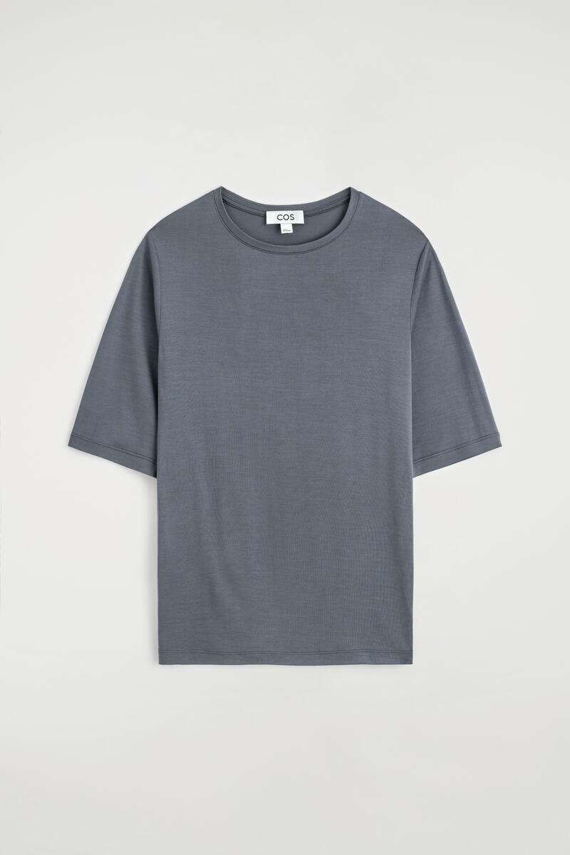 Fluid Silk T-Shirt