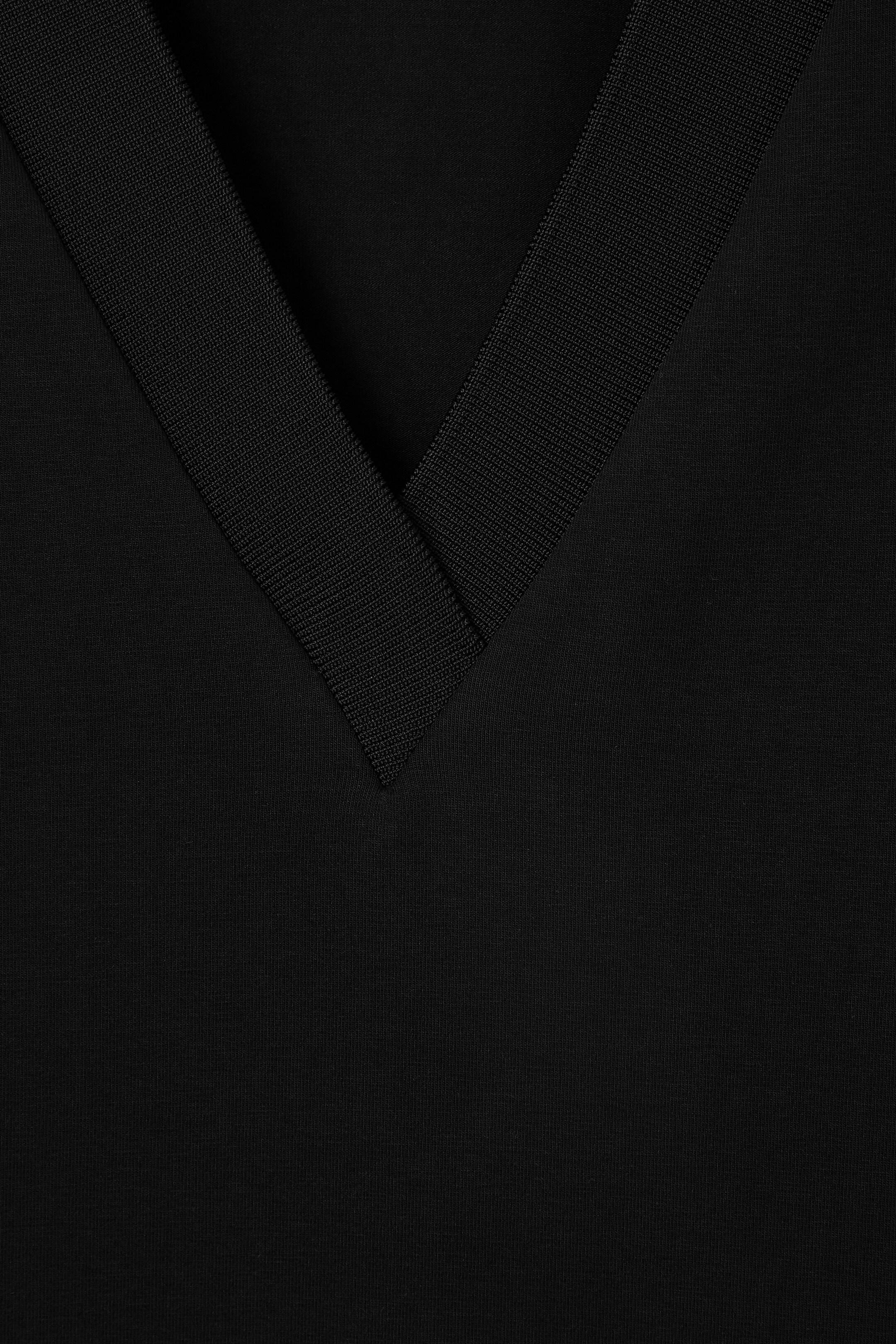 Ingrandisci l'immagine: V-NECK MIDI DRESS - BLACK - DONNA | H&M CH 2