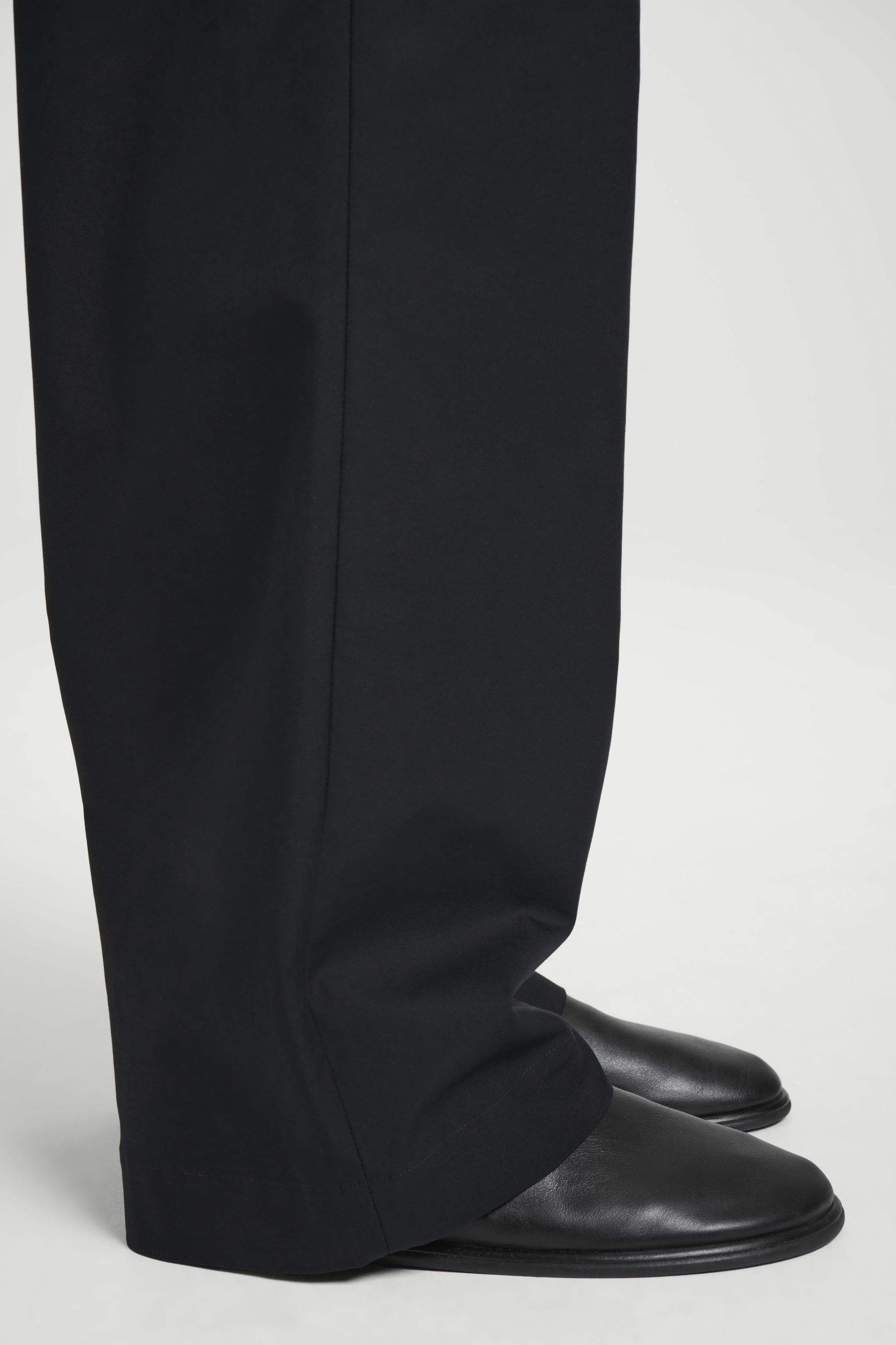 LEATHER SLIP-ON SHOES