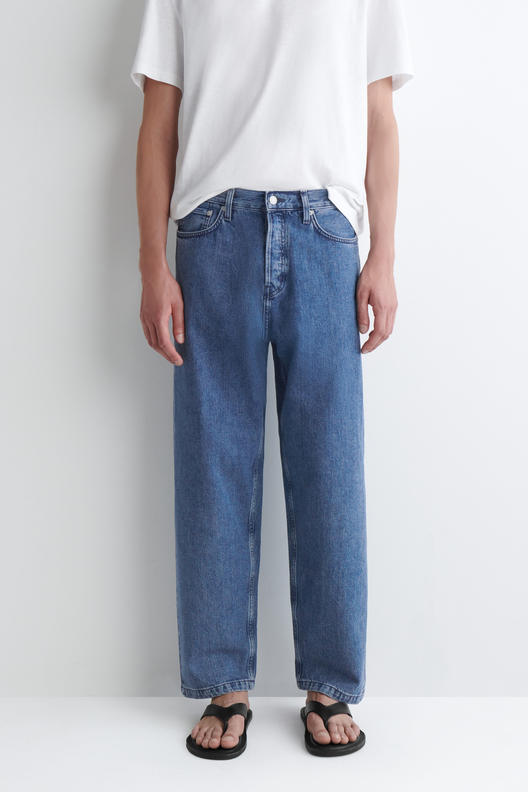 DOME STRAIGHT-LEG JEANS