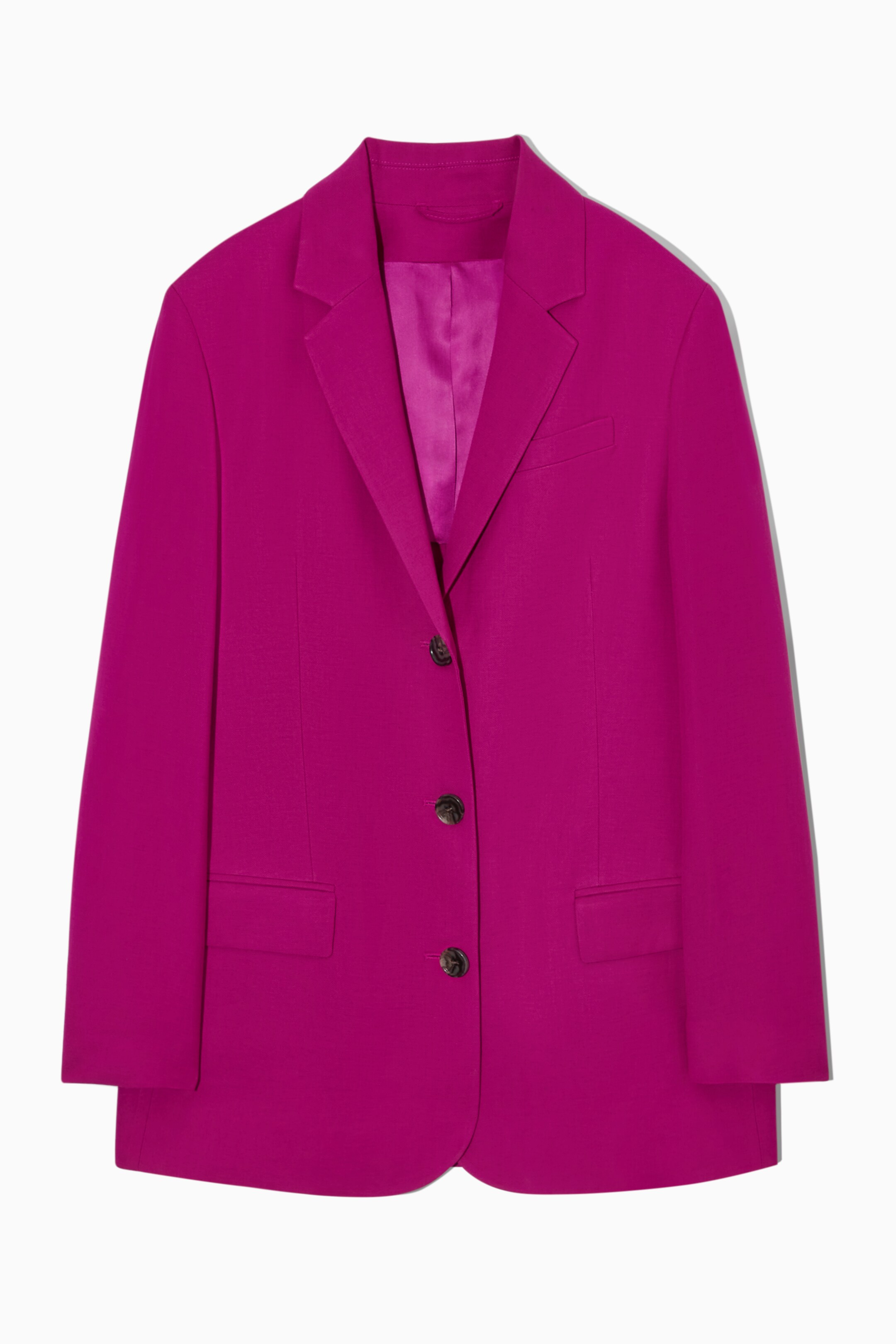Größeres Bild ansehen: LOCKERER BLAZER AUS LEINEN-MIX - PINK - Ladies | H&M DE 1