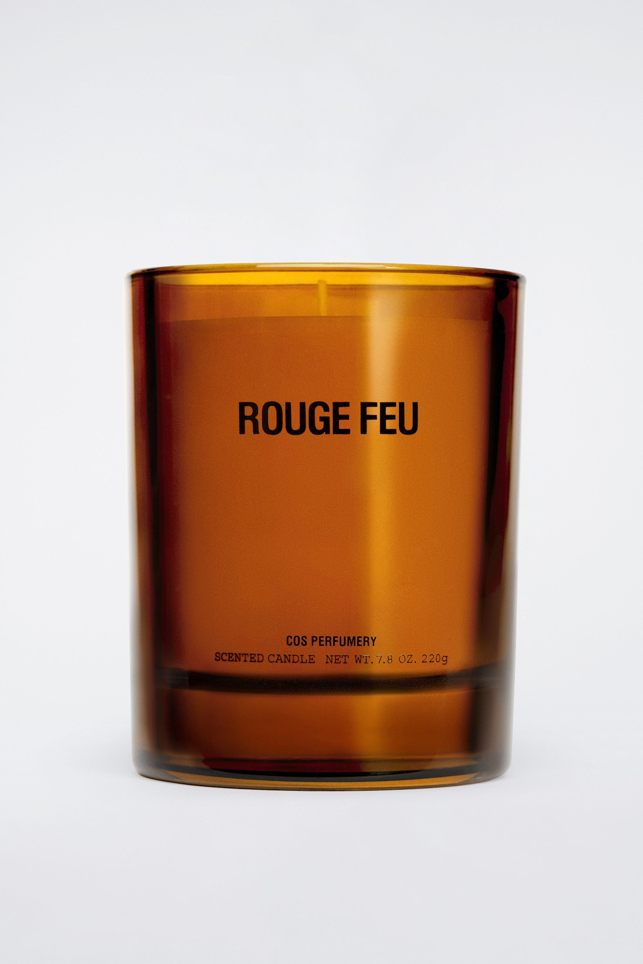 COS CHARITY SCENTED CANDLE, 7.8 OZ — ROUGE FEU