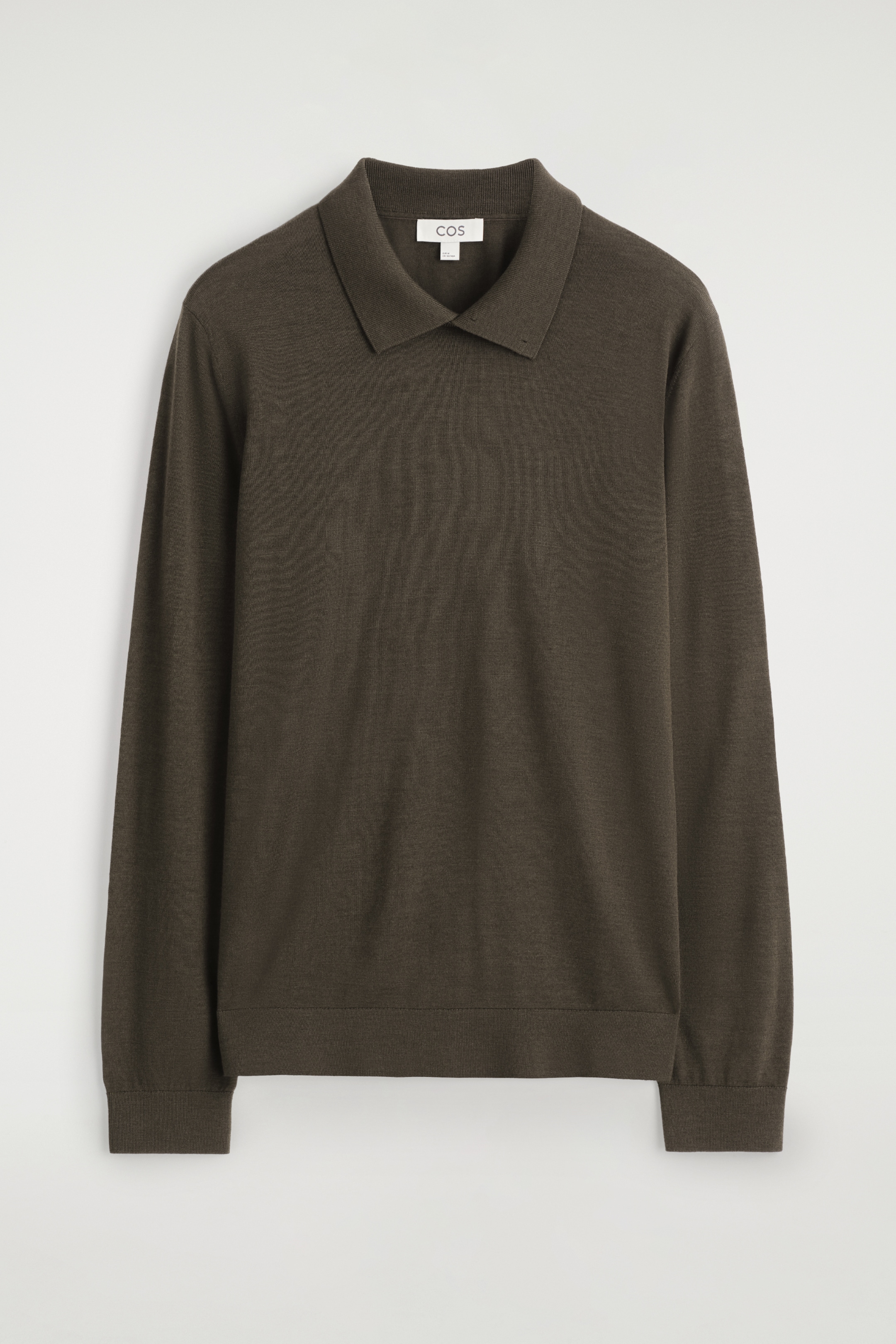 Visualizza immagine più grande: MAGLIONE IN LANA MERINO CON COLLETTO - MARRONE - UOMO | H&M IT 6