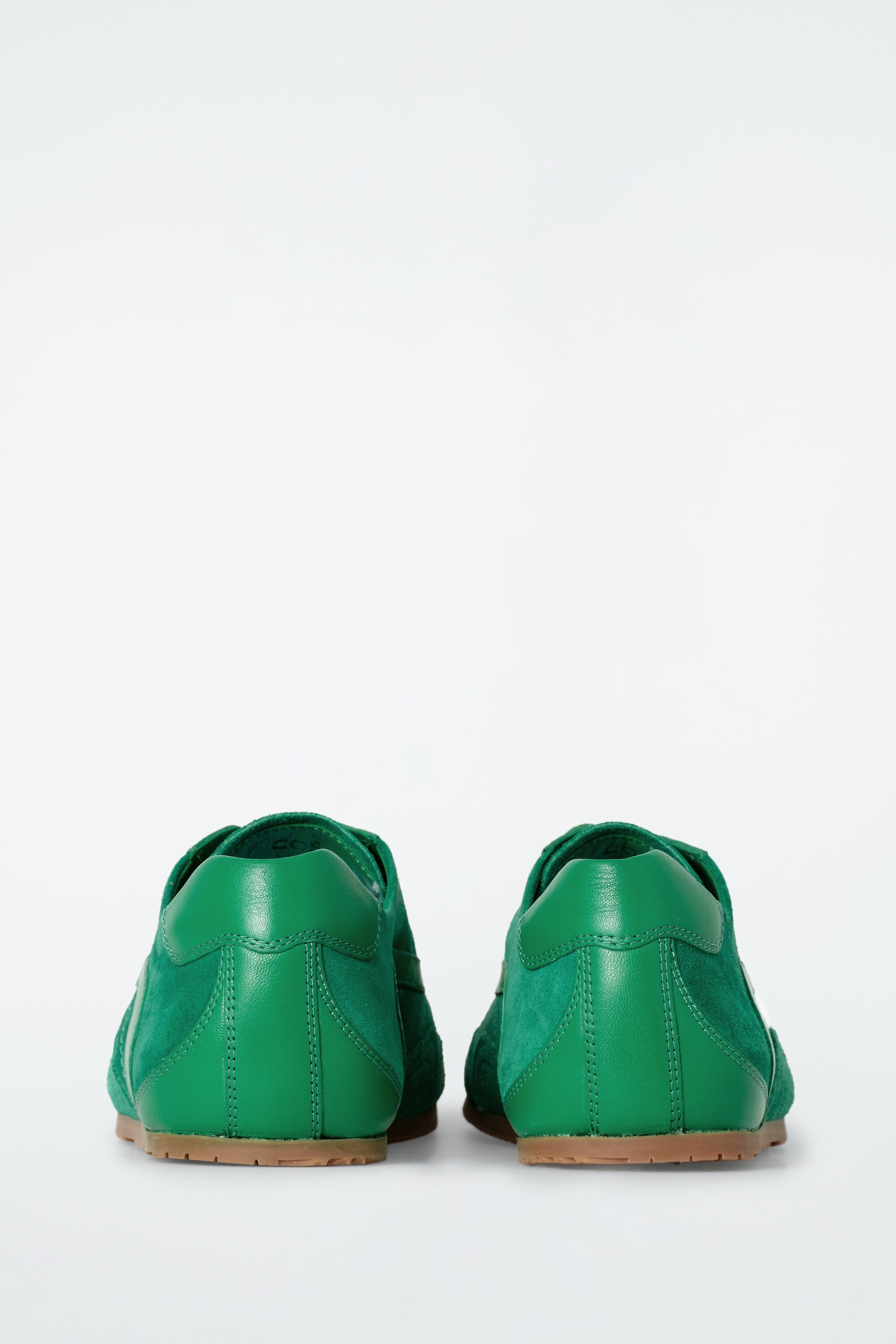 MINIMAL LEATHER TRAINERS - JADE | COS