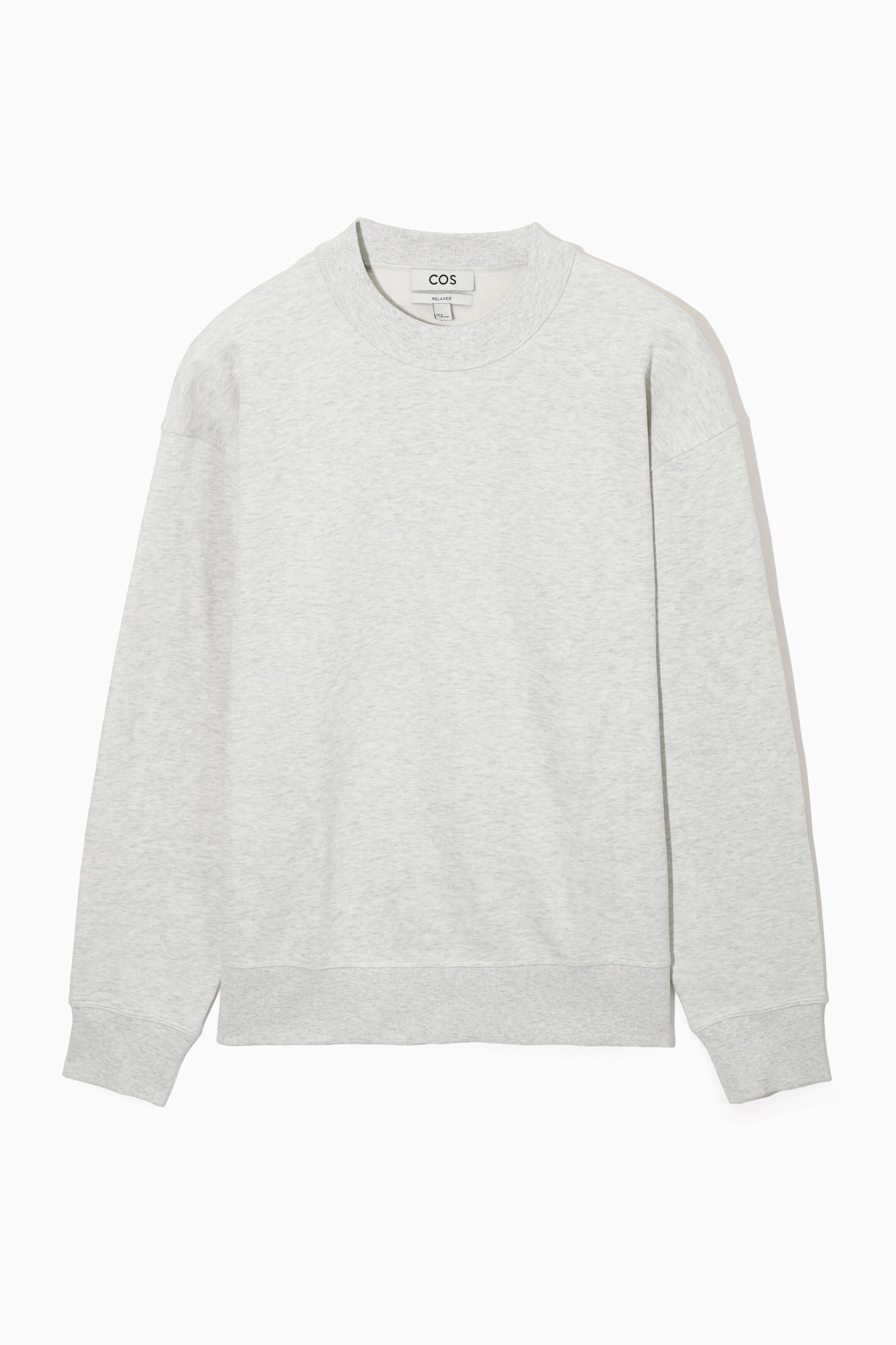 View larger image: MOCK-NECK SWEATSHIRT - GREY MÉLANGE - Men | H&M GB 1