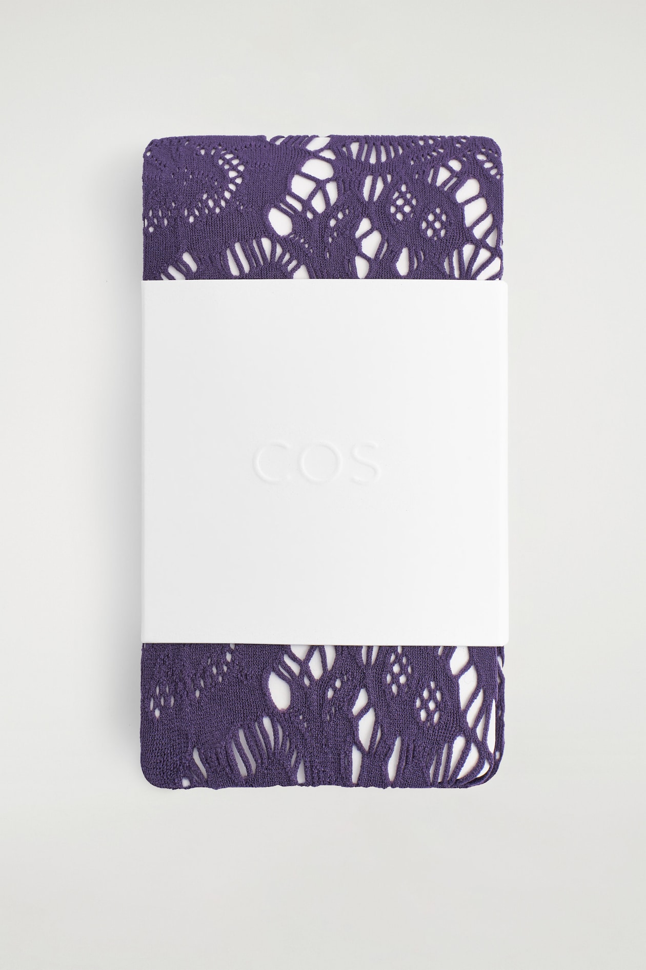 LACE TIGHTS — MAUVE