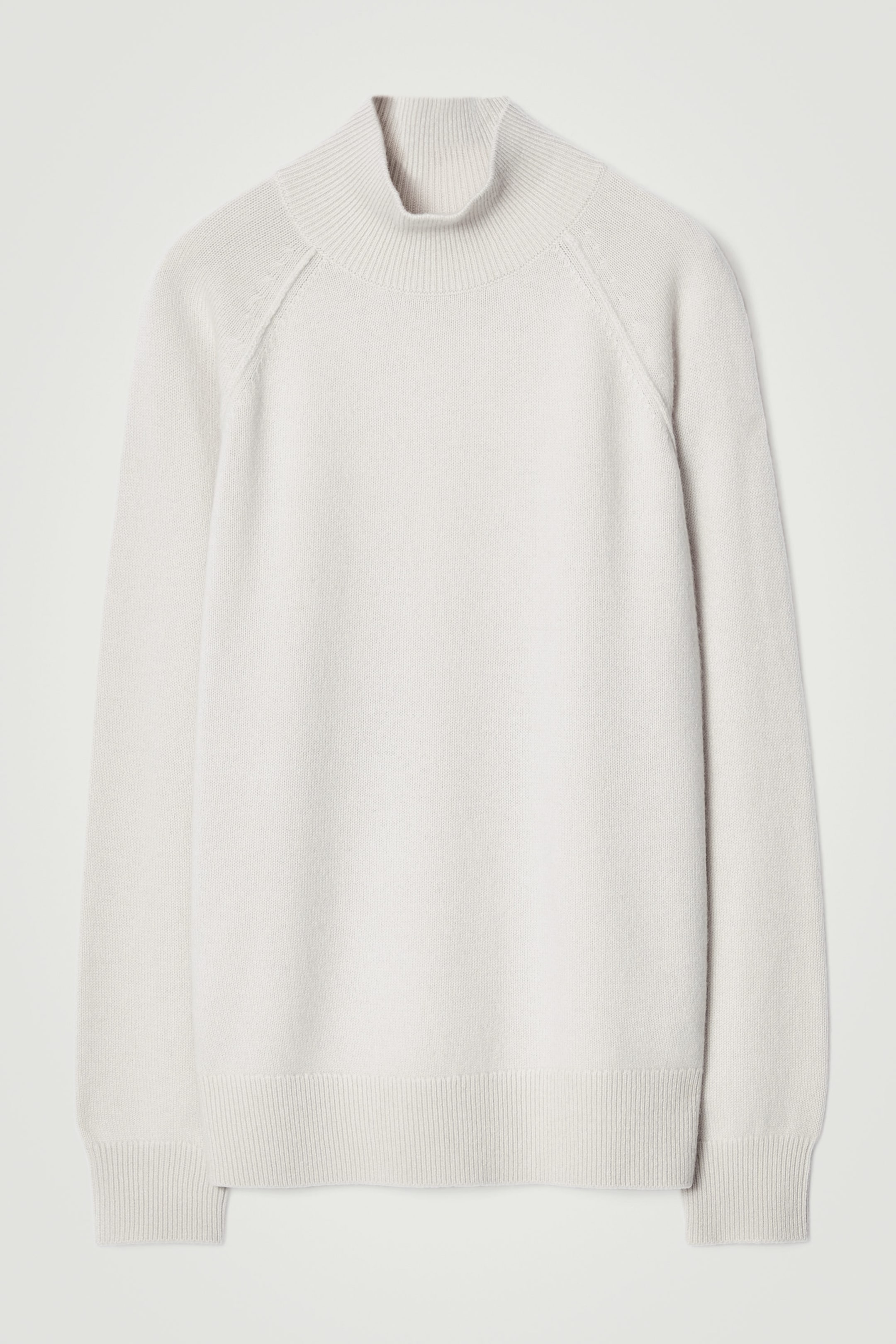CASHMERE FUNNEL-NECK JUMPER