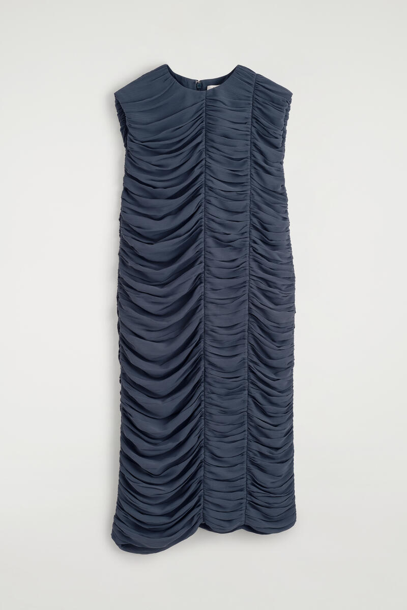Gathered Panelled Dress