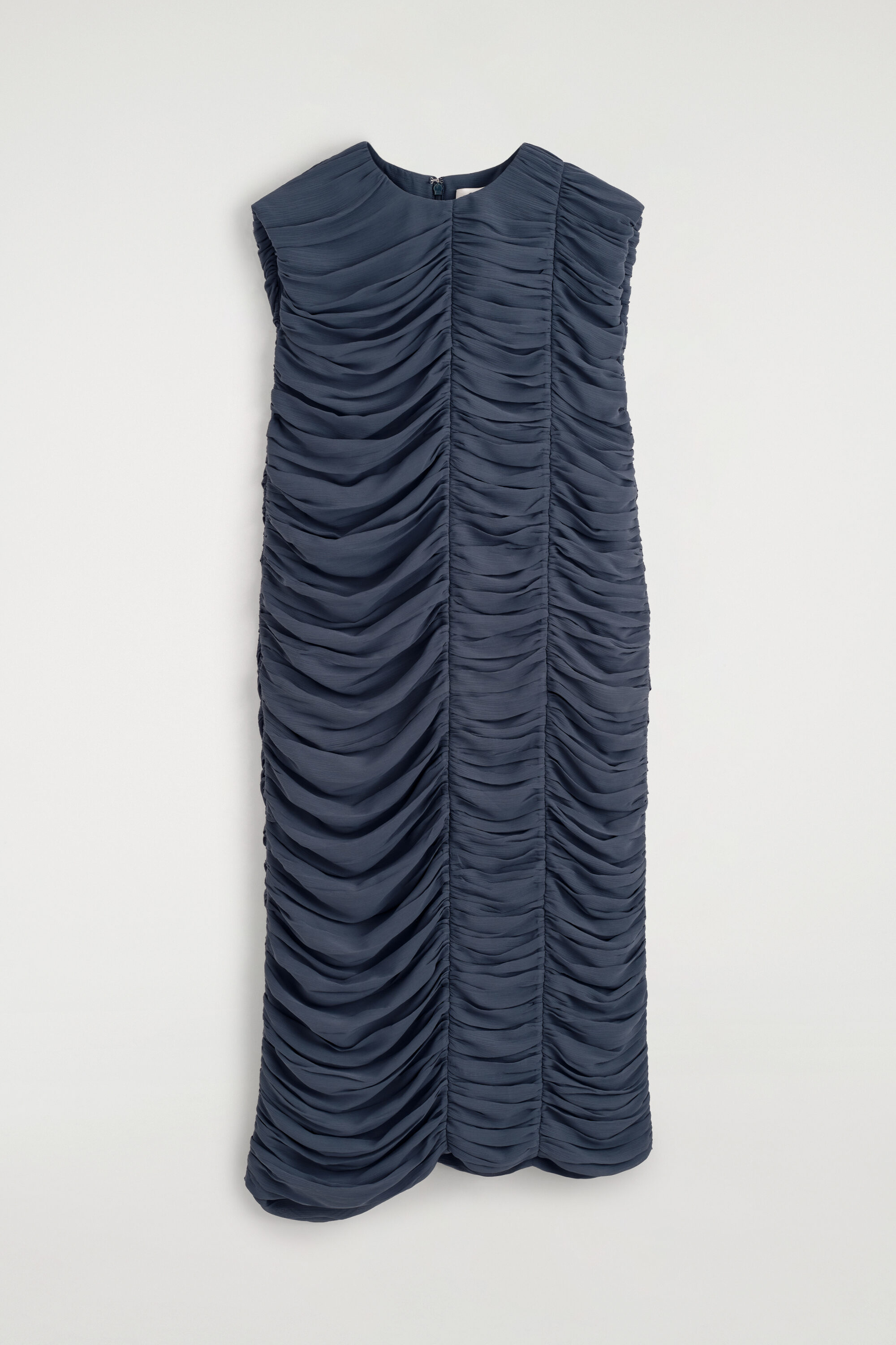 Gathered Paneled Dress