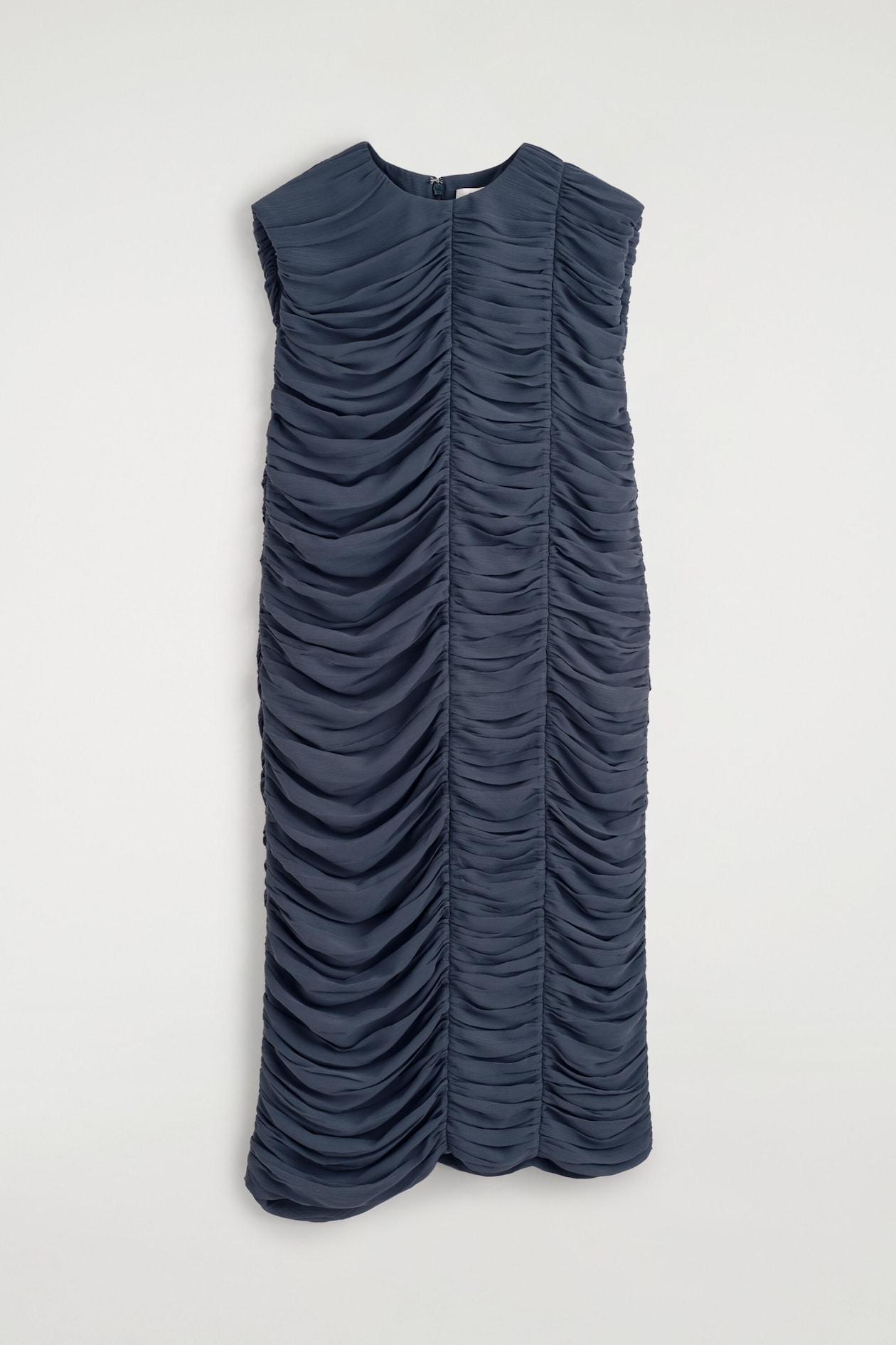 GATHERED PANELLED DRESS