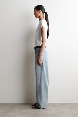 FACADE STRAIGHT-LEG JEANS — LIGHT BLUE 3