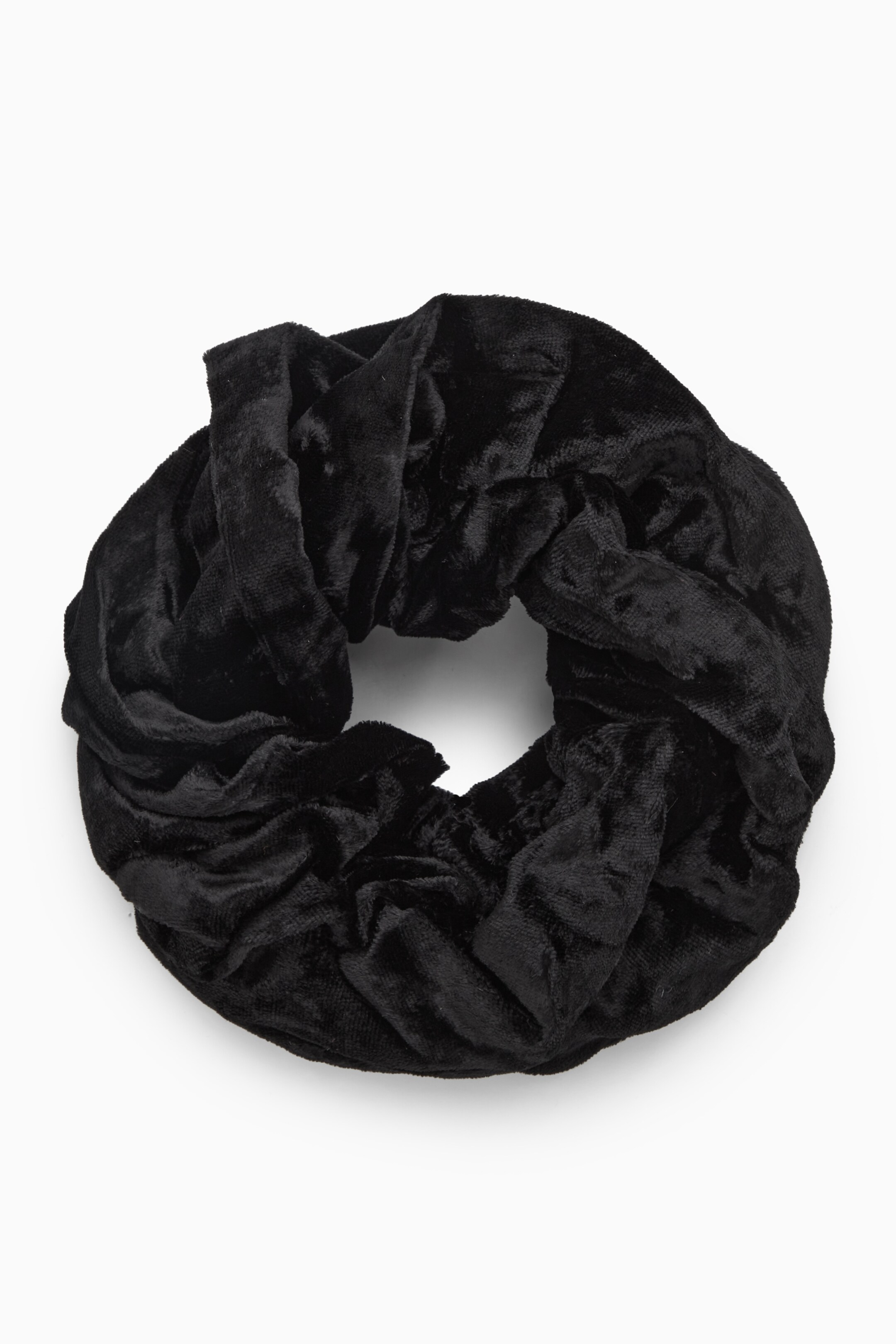 Größeres Bild anzeigen: HAARGUMMI AUS SAMT - SCHWARZ - Ladies | H&M AT 1