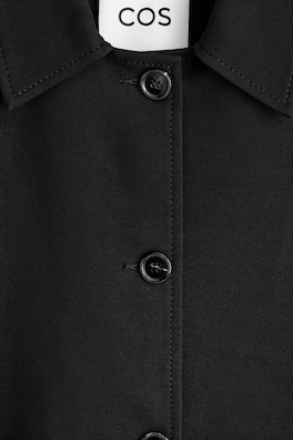 ROUNDED JERSEY JACKET — BLACK 6