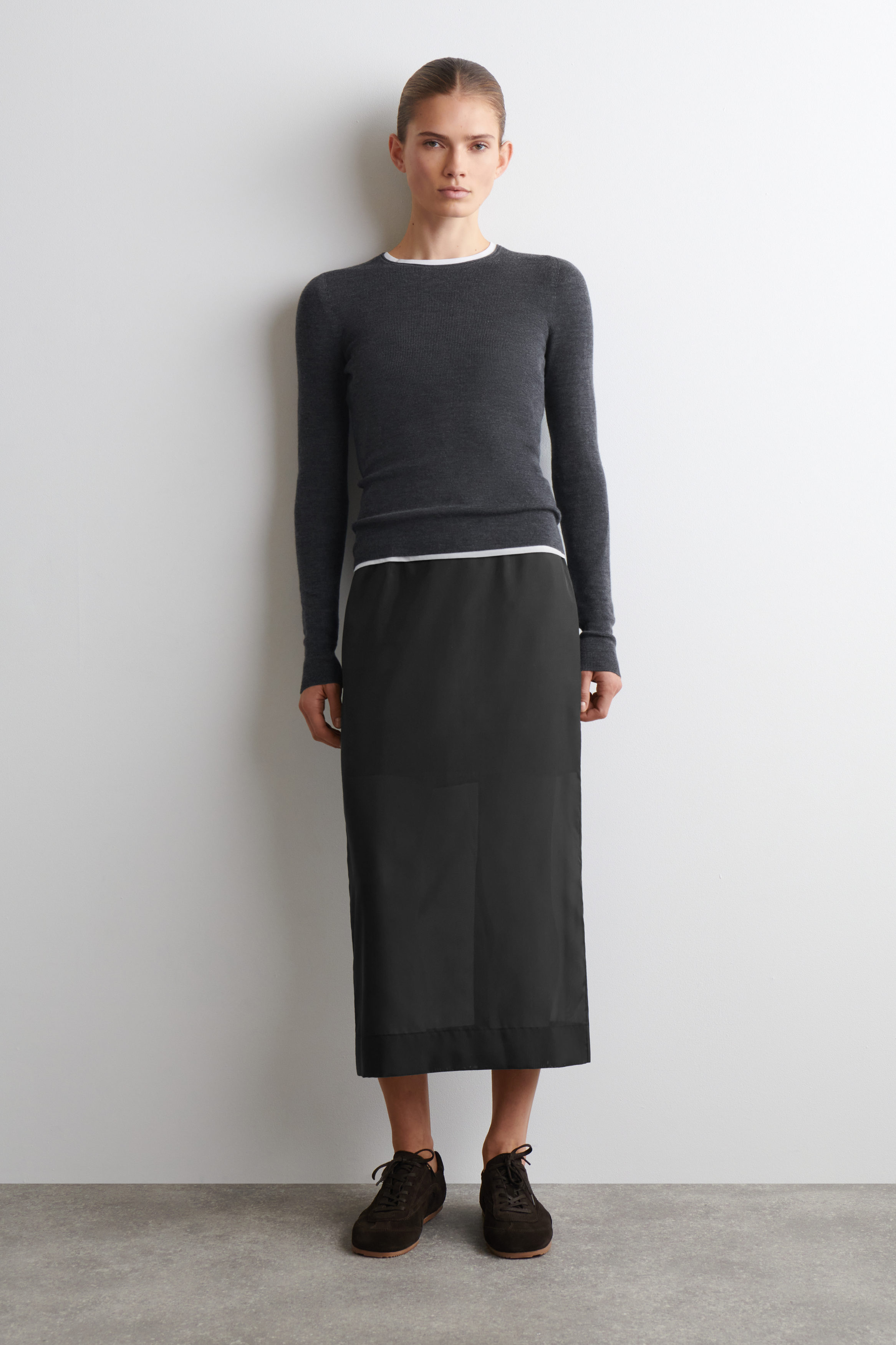 SEAMLESS MERINO WOOL LONG-SLEEVED TOP thumbnail 3