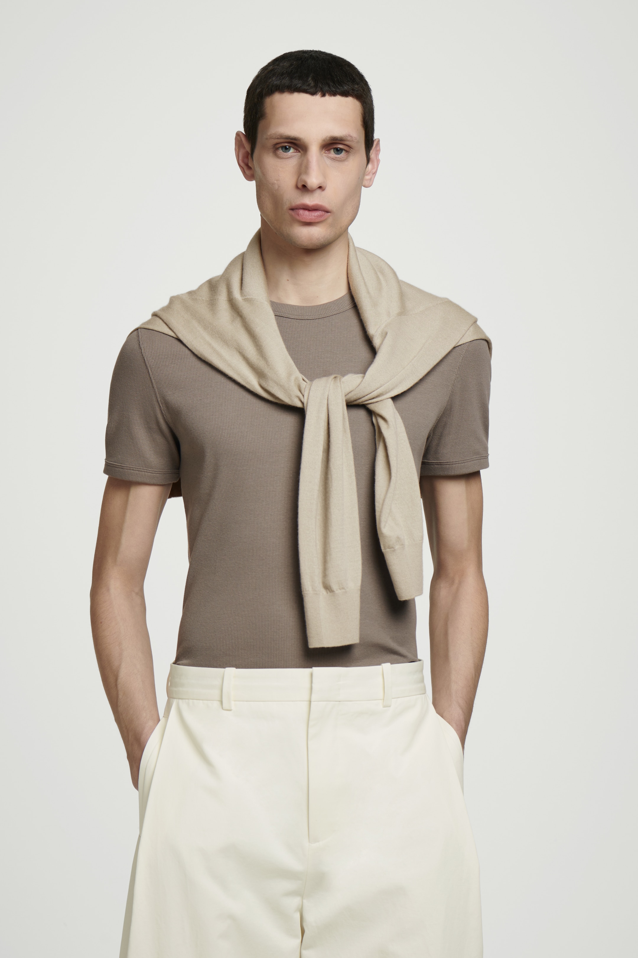 Ver imagen más grande: CAMISETA CANALÉ ALGODÓN SLIM FIT - TOPO OSCURO - HOMBRE | H&M ES 1