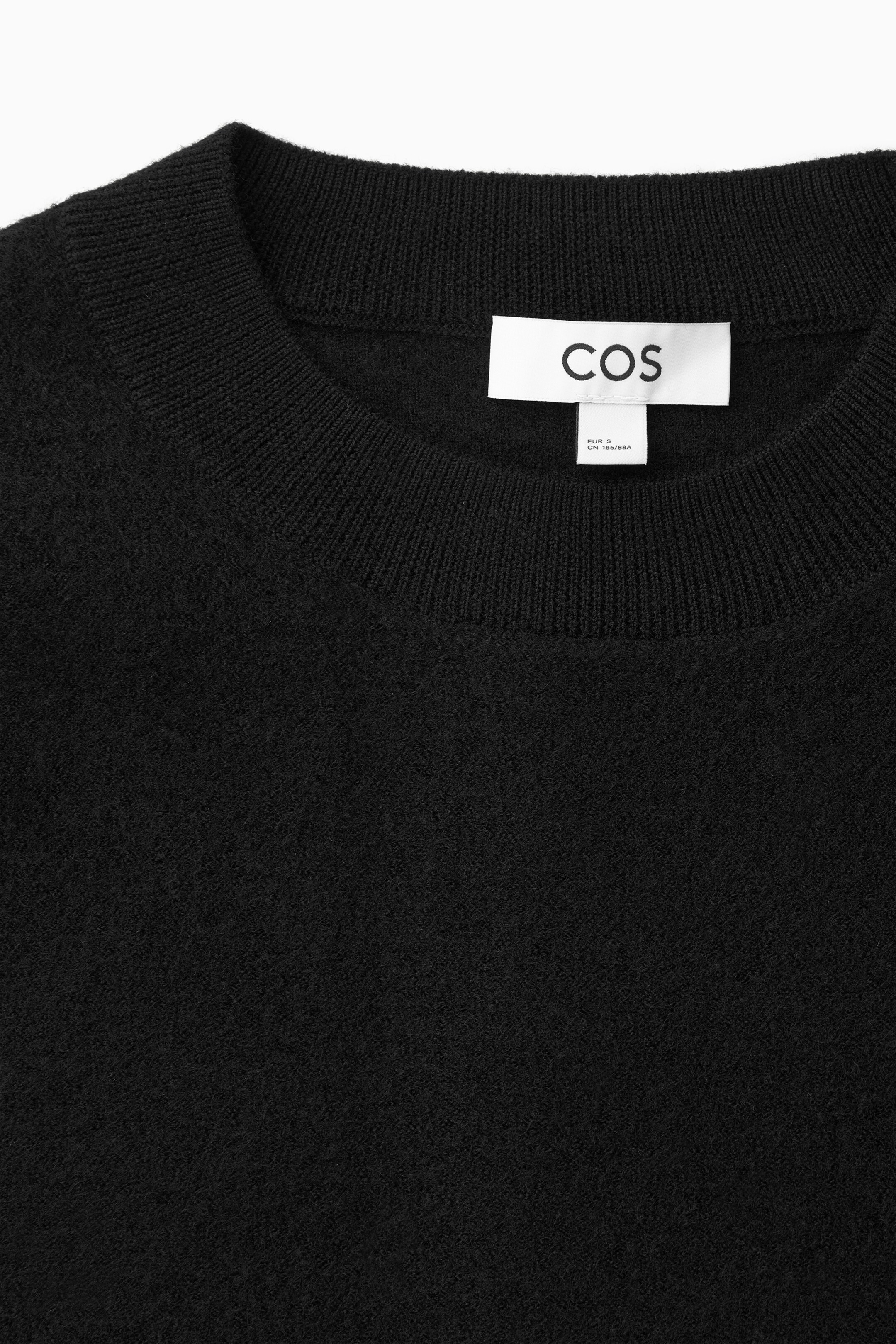 Agrandir l'image: PULL LAINE MÉRINOS BOUILLIE - NOIR - FEMME | H&M CH 2