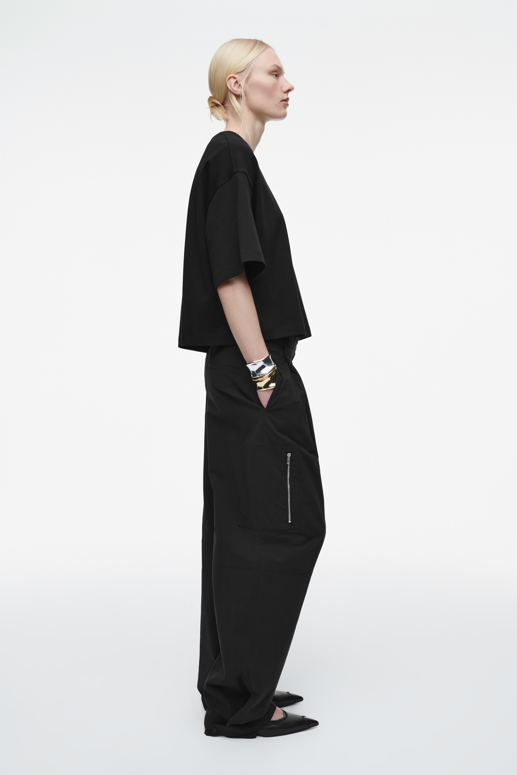Grotere afbeelding bekijken: Oversized boxy T-shirt - ZWART - DAMES | H&M BE 6