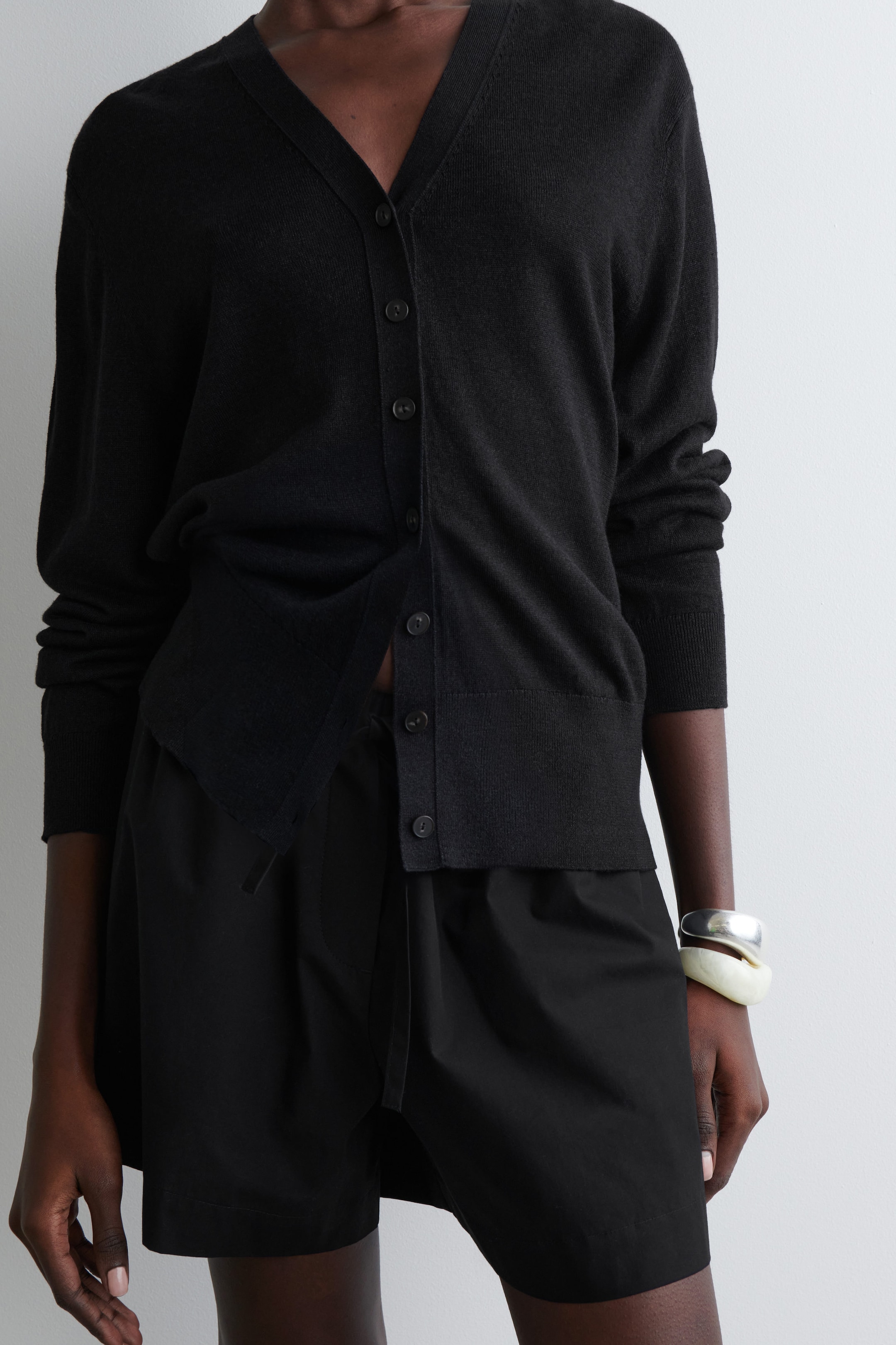 DRAWSTRING COTTON SHORTS