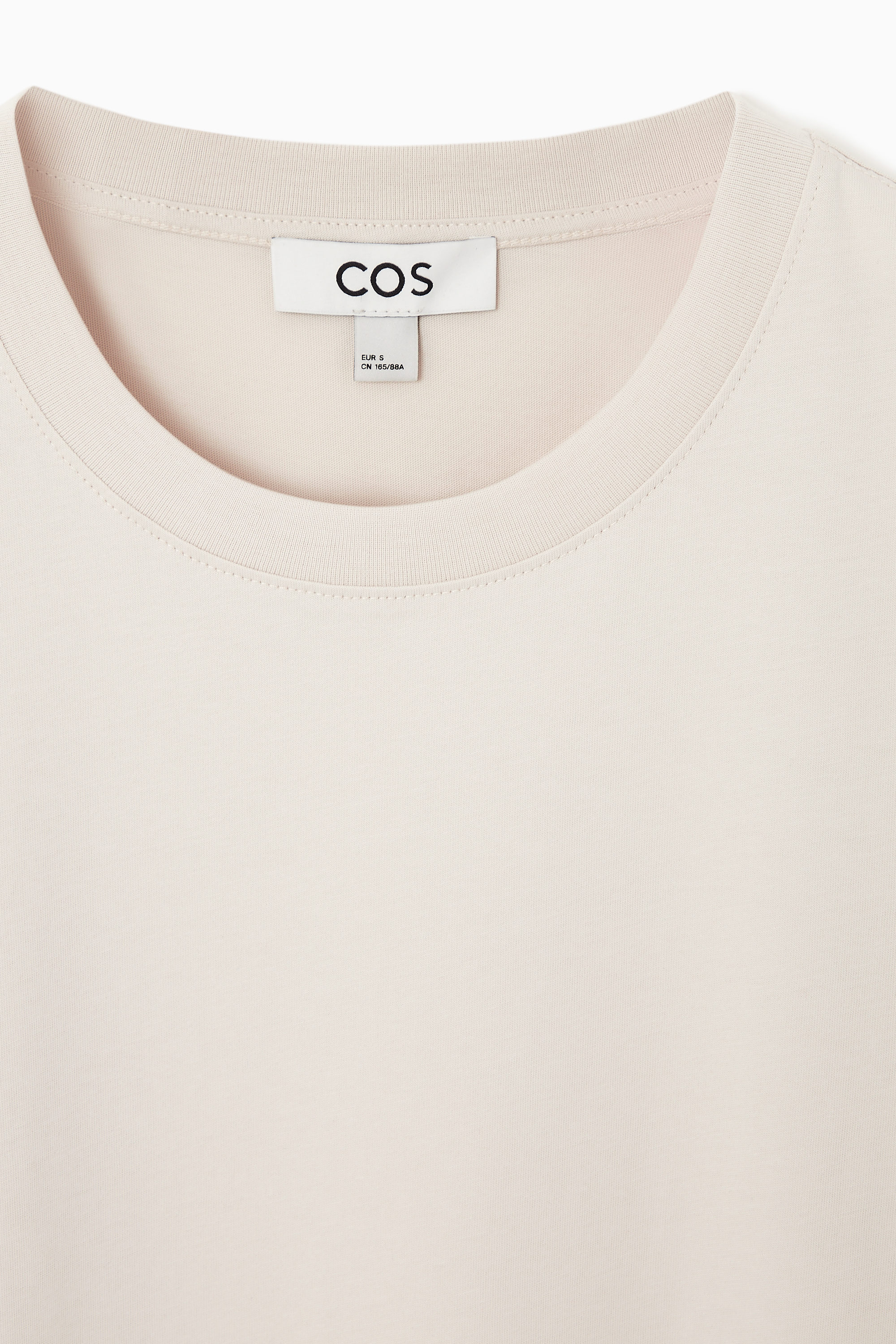 24/7 REGULAR T-SHIRT - ECRU | COS