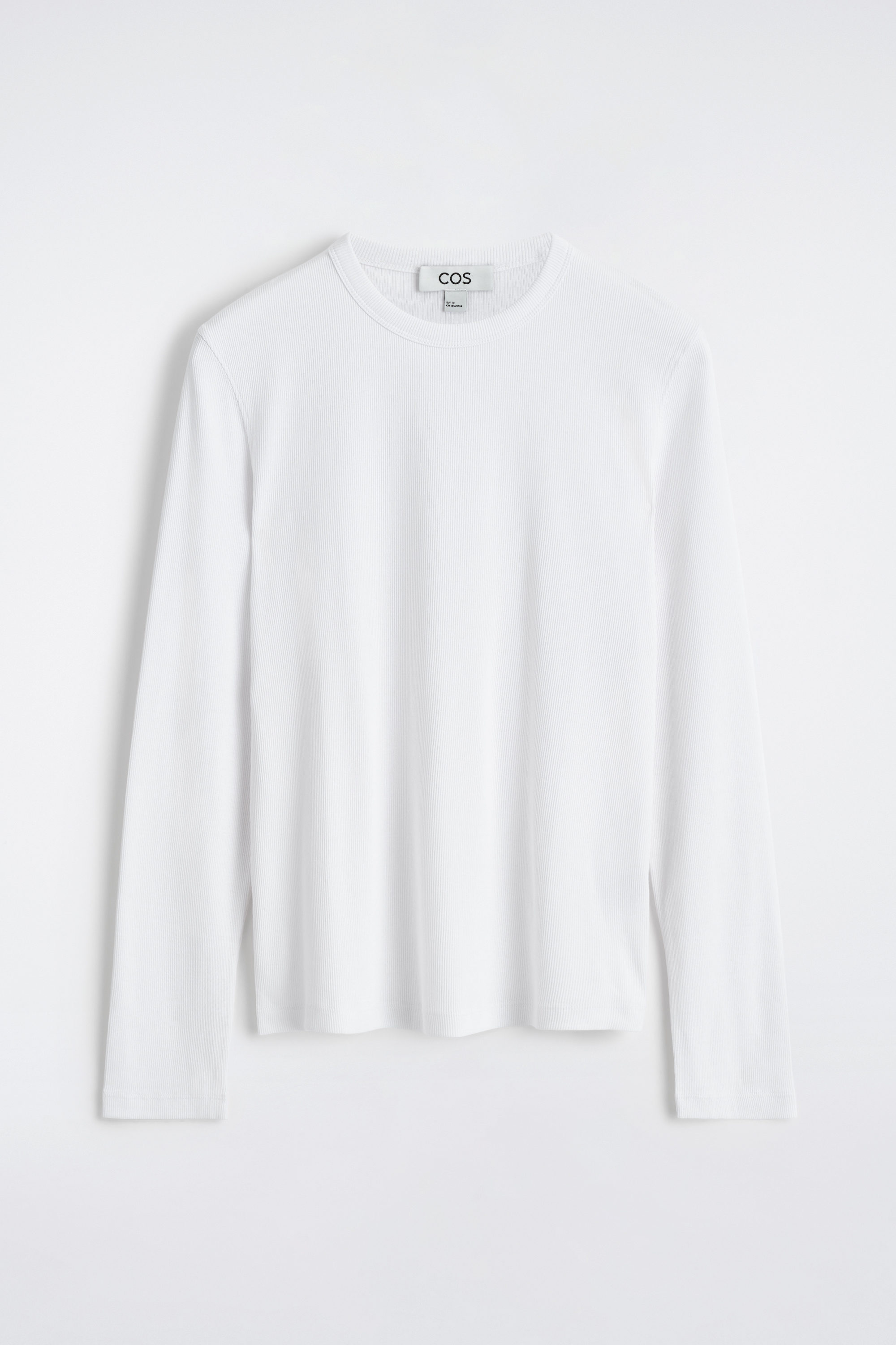 こ*ん様 ennoy Long Sleeve Hem Rib Tee White Long Sleeve Ribbed Tee | White House Black Market