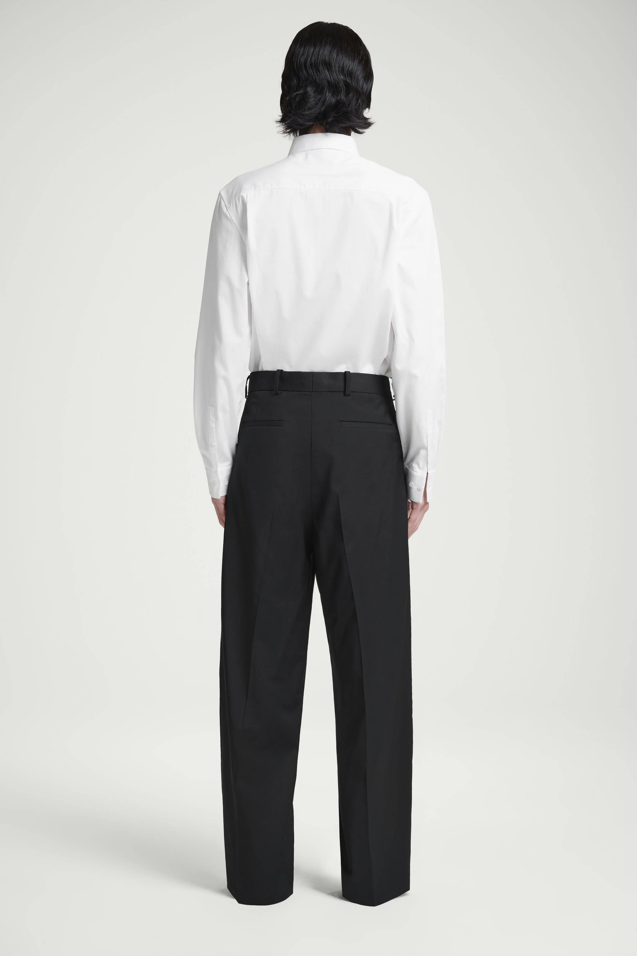TAILORED WOOL TROUSERS