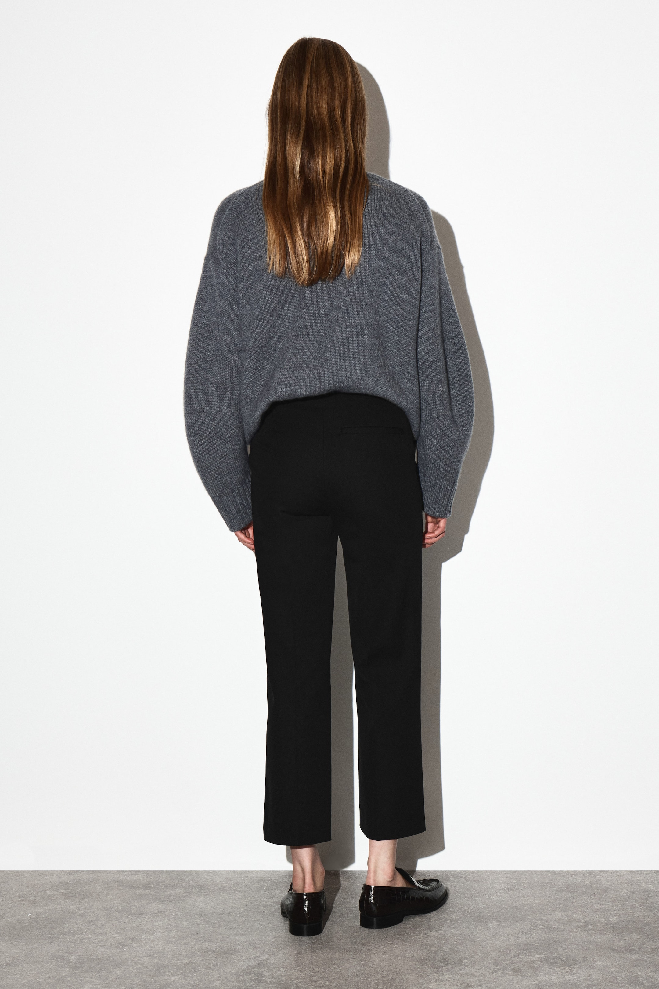 TAILORED CROPPED PANTS