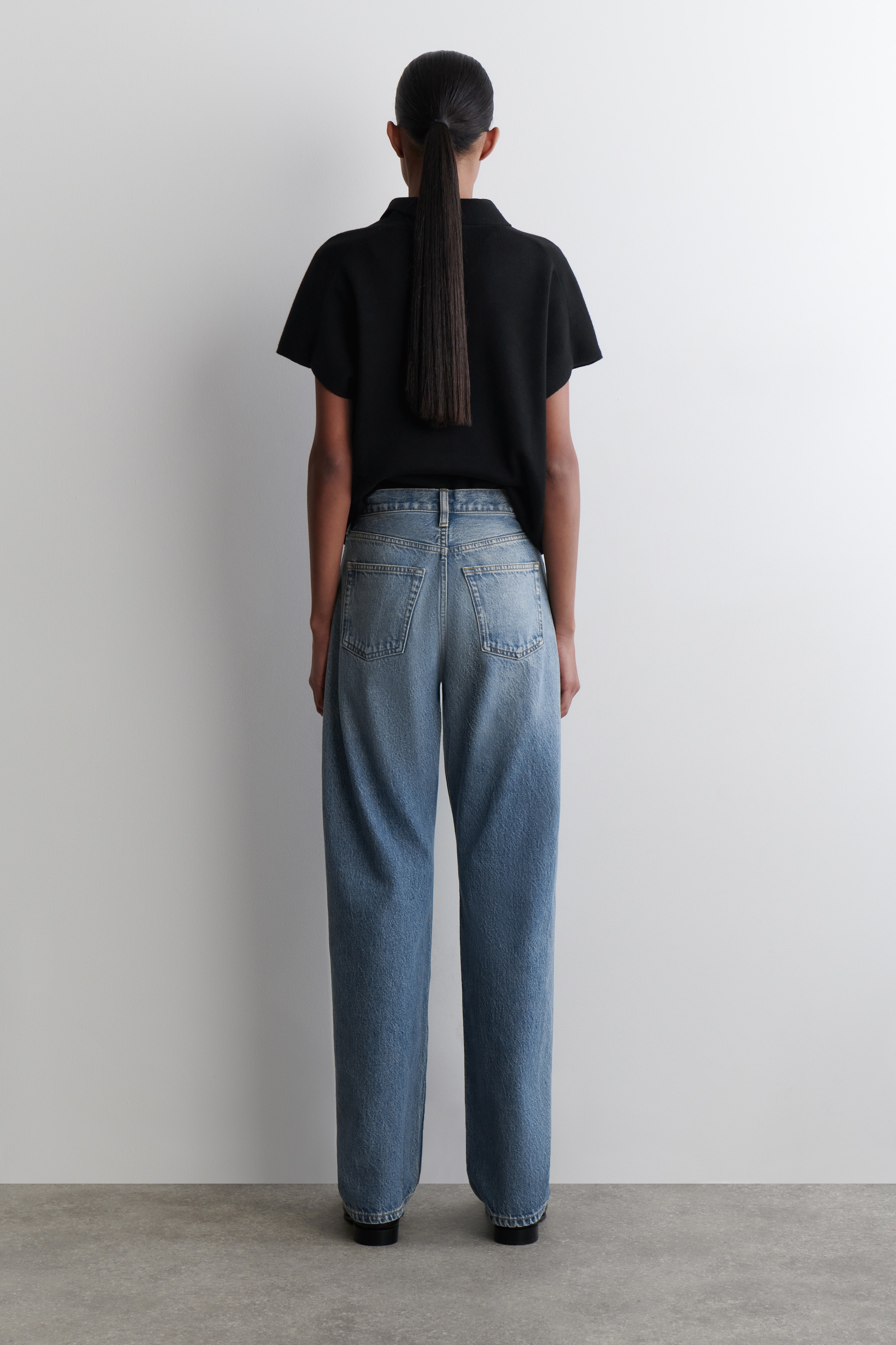Agrandir l'image: JEAN REPRISE DROIT - BLEU DÉLAVÉ - FEMME | H&M CH 4