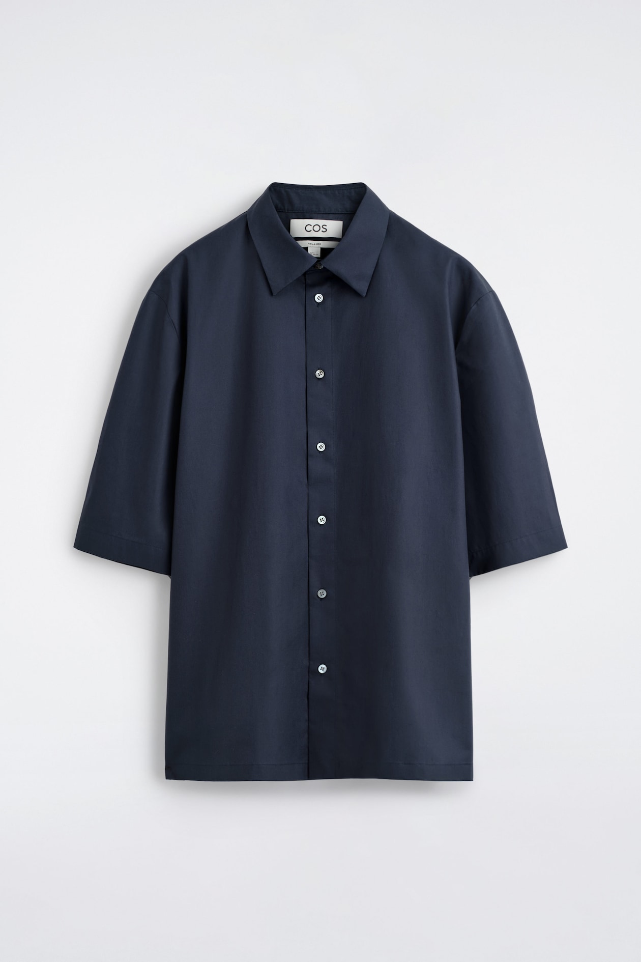SHORT-SLEEVED COTTON SHIRT