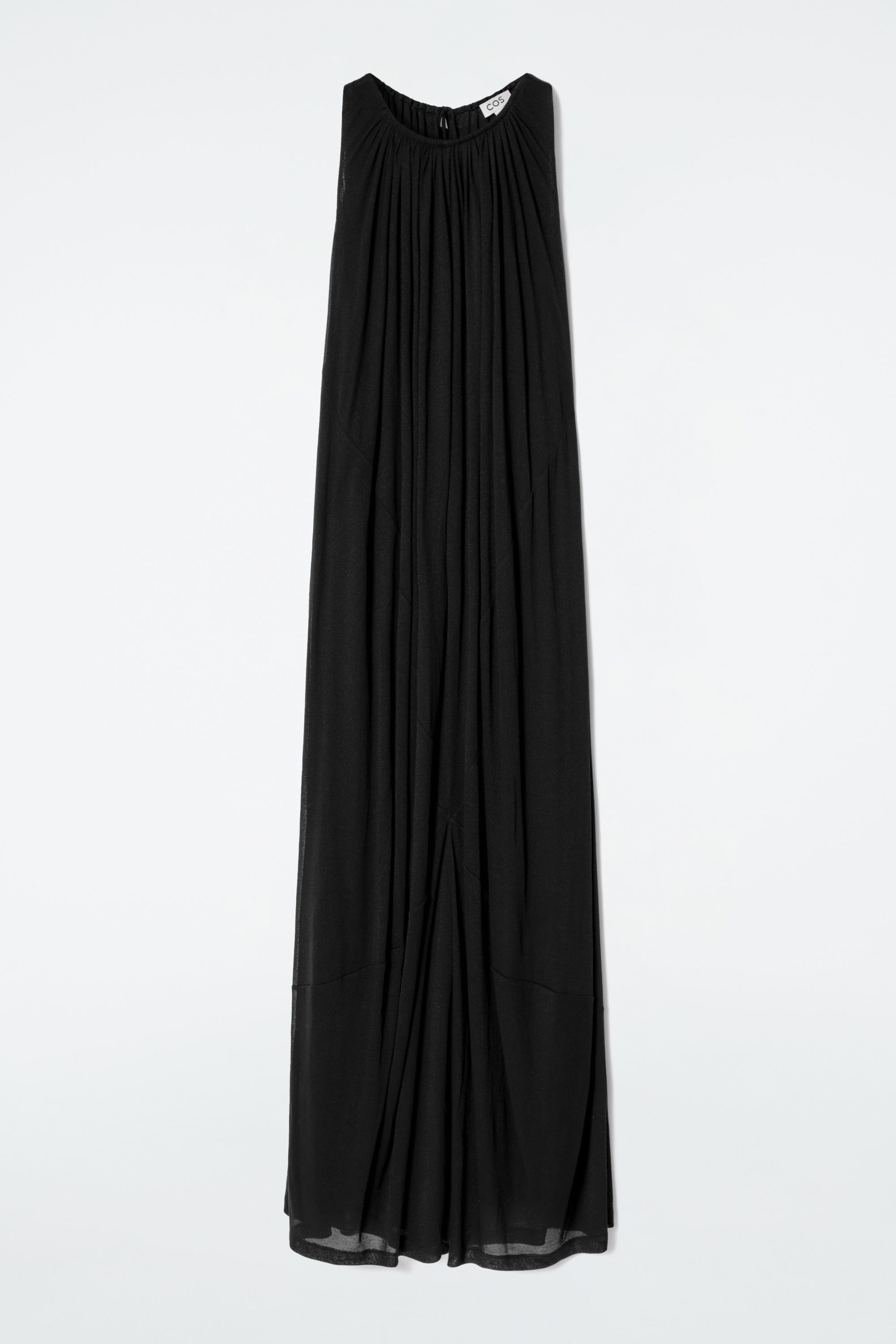 OVERSIZED PARACHUTE MAXI DRESS - BLACK | COS