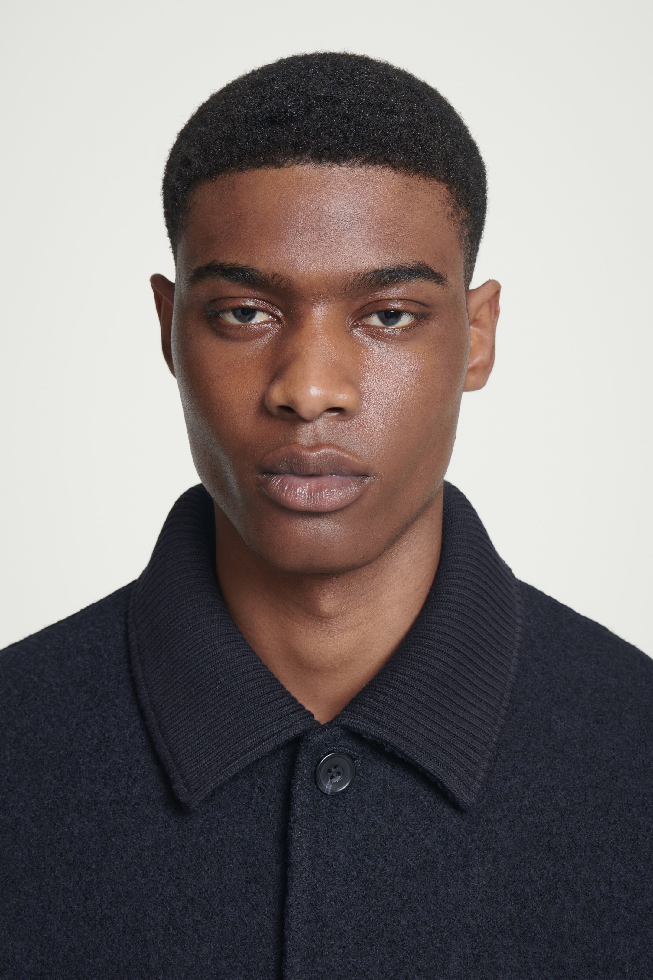 Grösseres Bild ansehen: CHORE JACKET AUS GEKOCHTER WOLLE - NAVYBLAU - HERREN | H&M CH 3