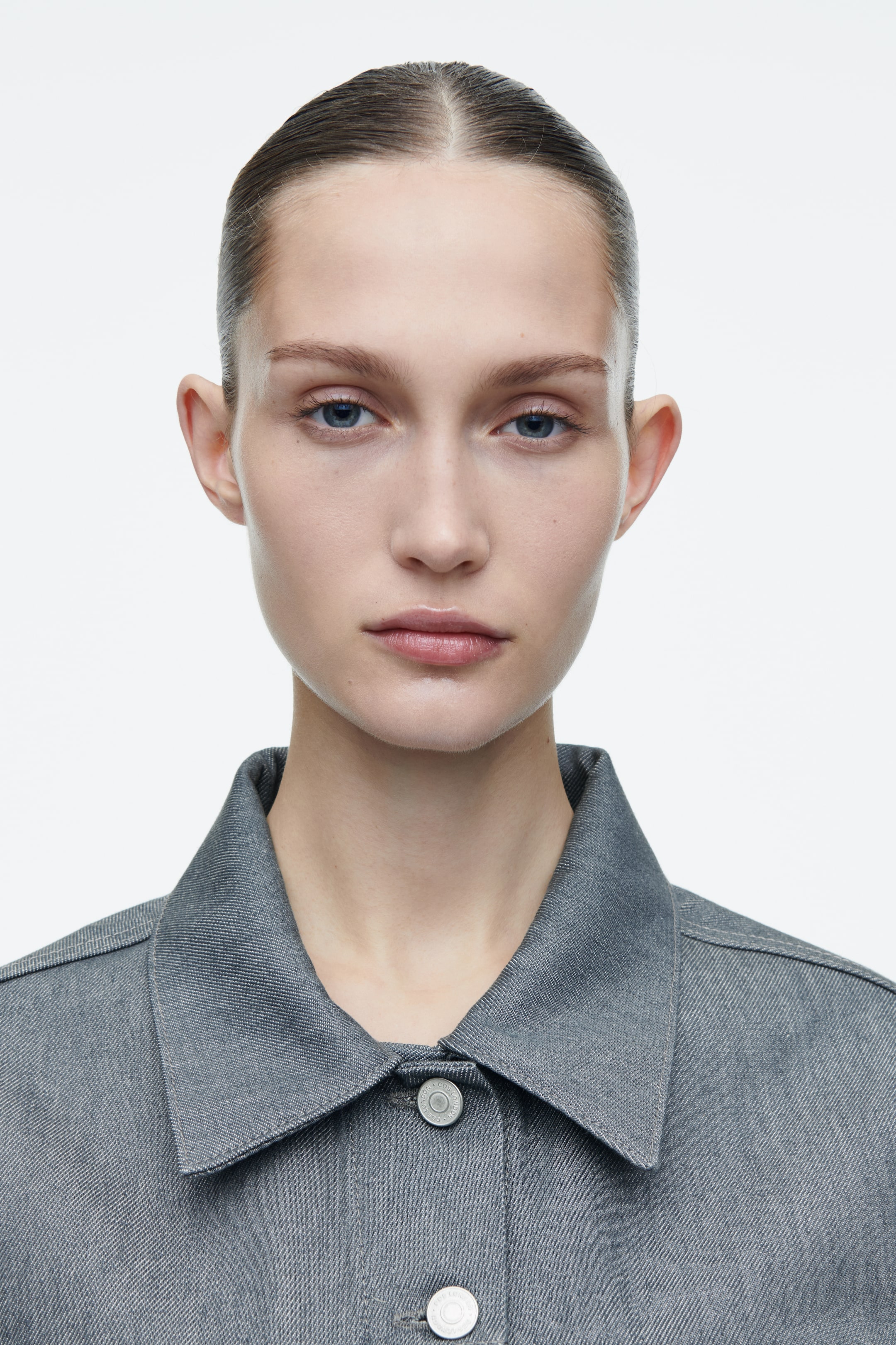 Agrandir l'image: VESTE OVERSIZE EN DENIM BRUT - GRIS BRUT - FEMME | H&M CH 6