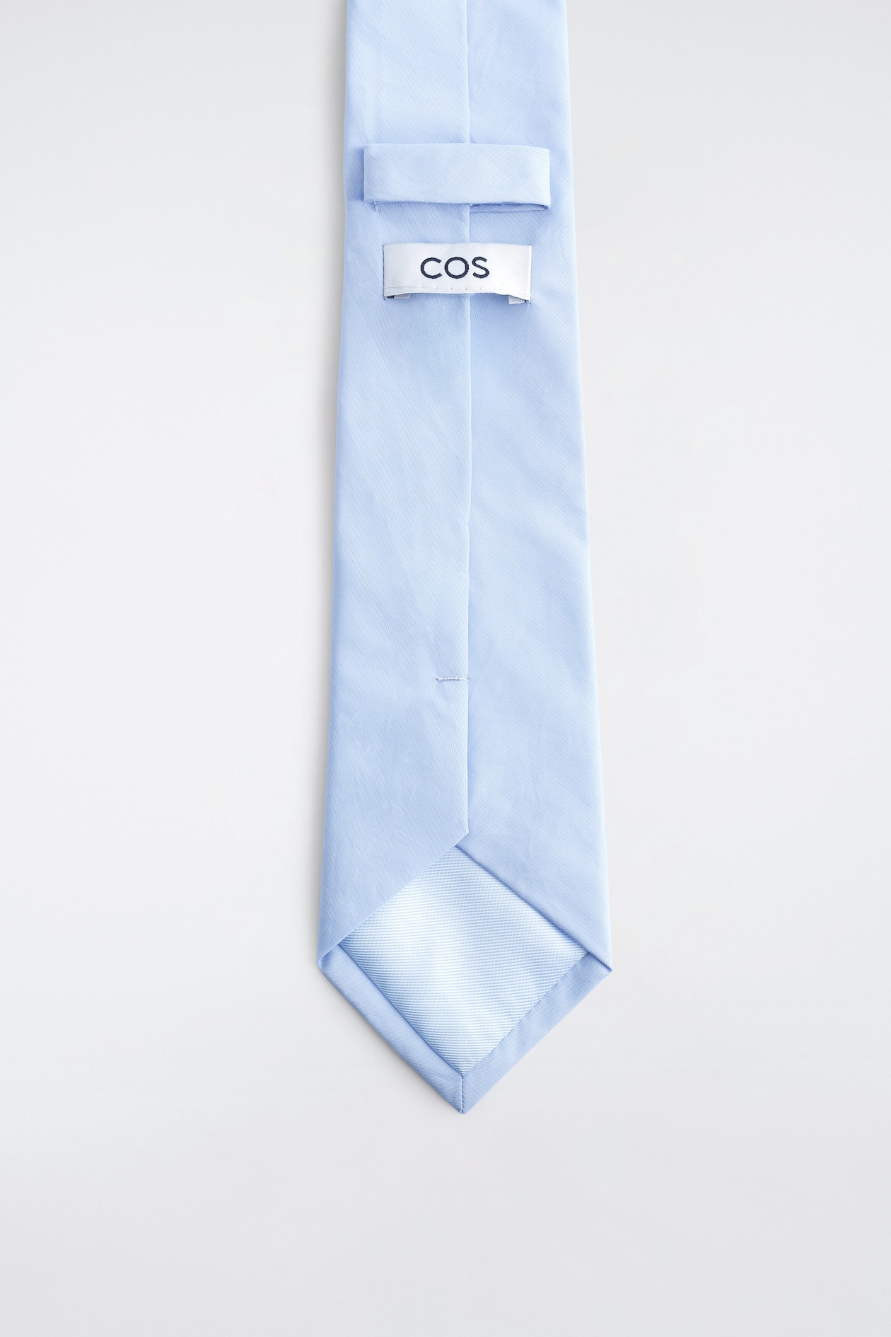 COTTON TIE — BLUE