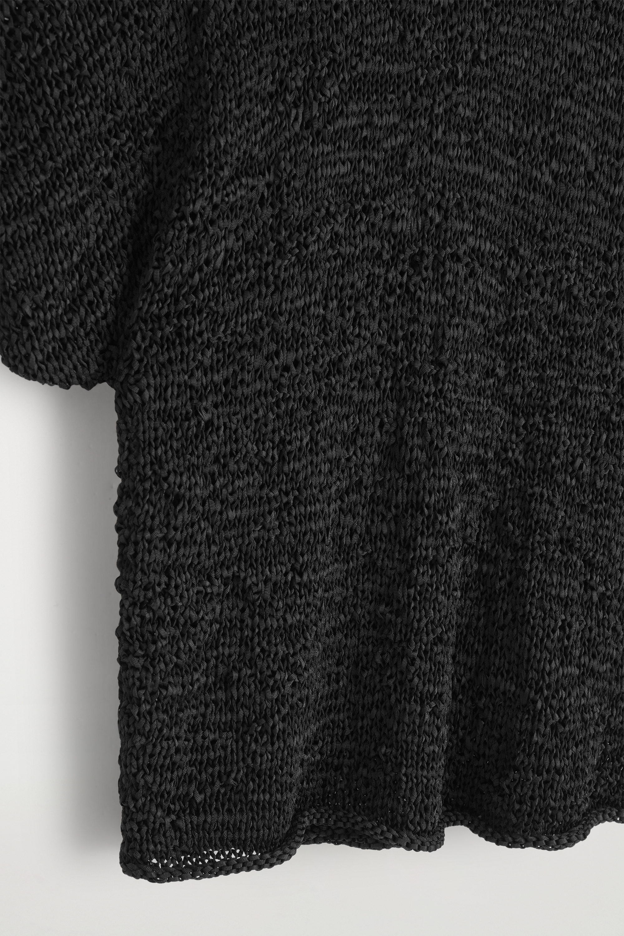 トップス OHOTORO Mixed Tube Knit black OHOTORO Mixed Tube Knit black レディース