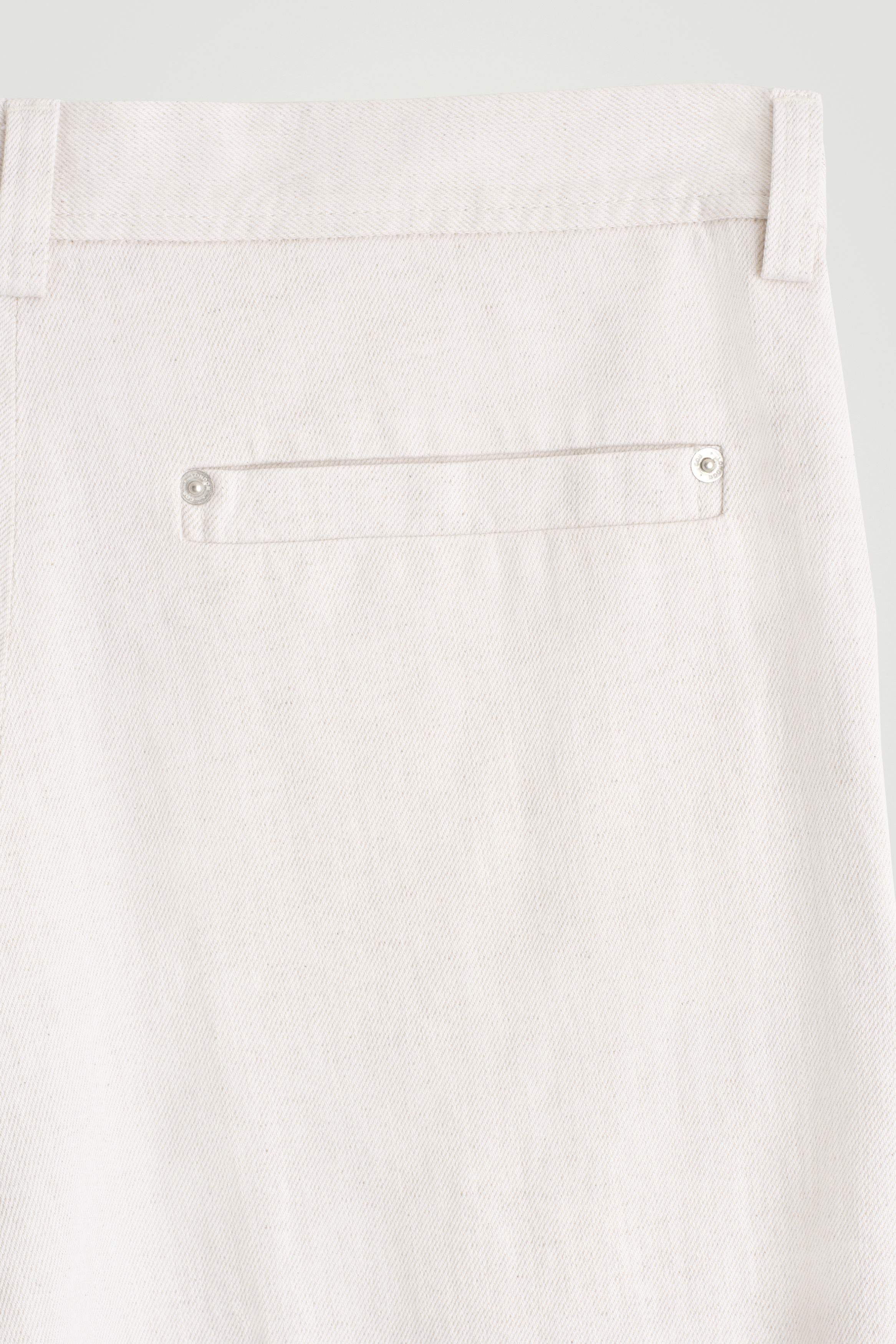 [COSYHARU公式] Non-fade White Denim Pants Kaptain-Sunshine-KSBS307DB-