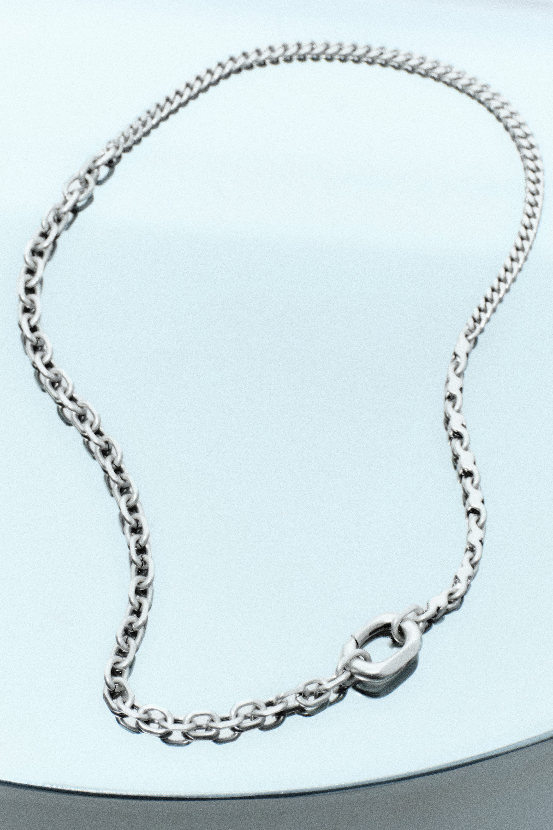 FACETED CHAIN NECKLACE