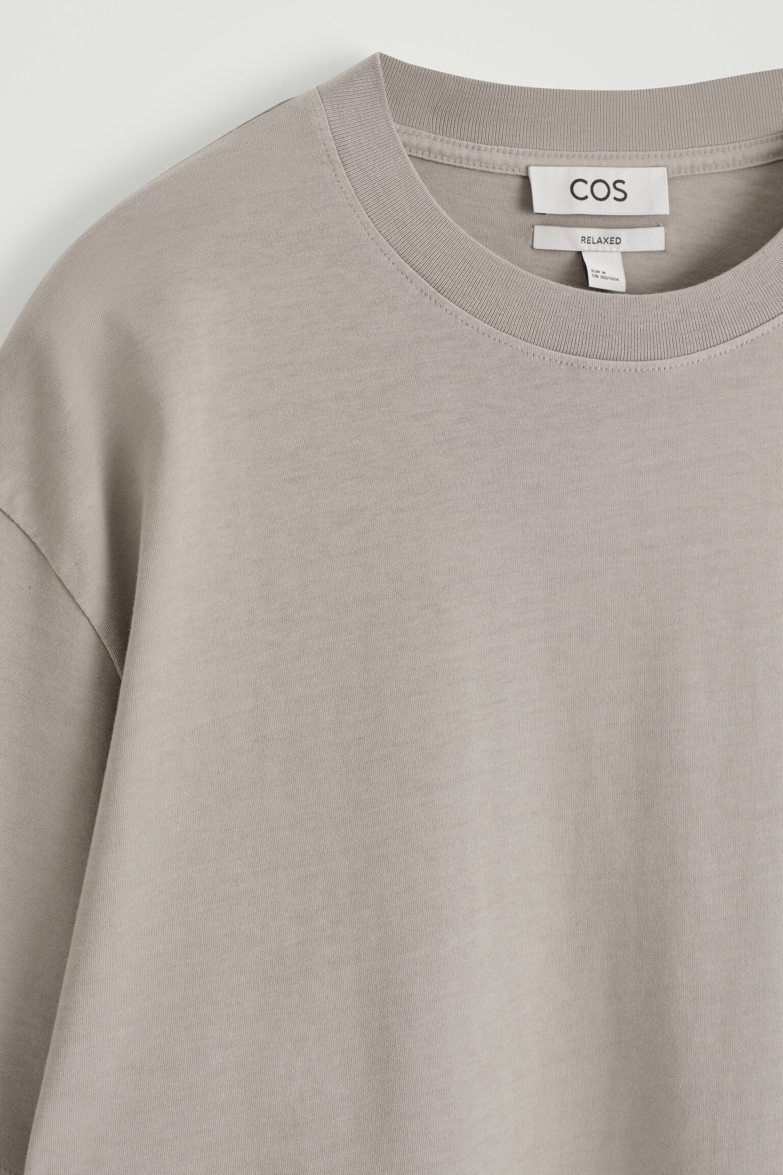 T-SHIRT DÉCONTRACTÉ EN COTON LÉGER - GRIS CLAIR/BLANC/BLEU MARINE/BLEU/NOIR/BLEU FONCÉ/BLANC/BLEU - 5