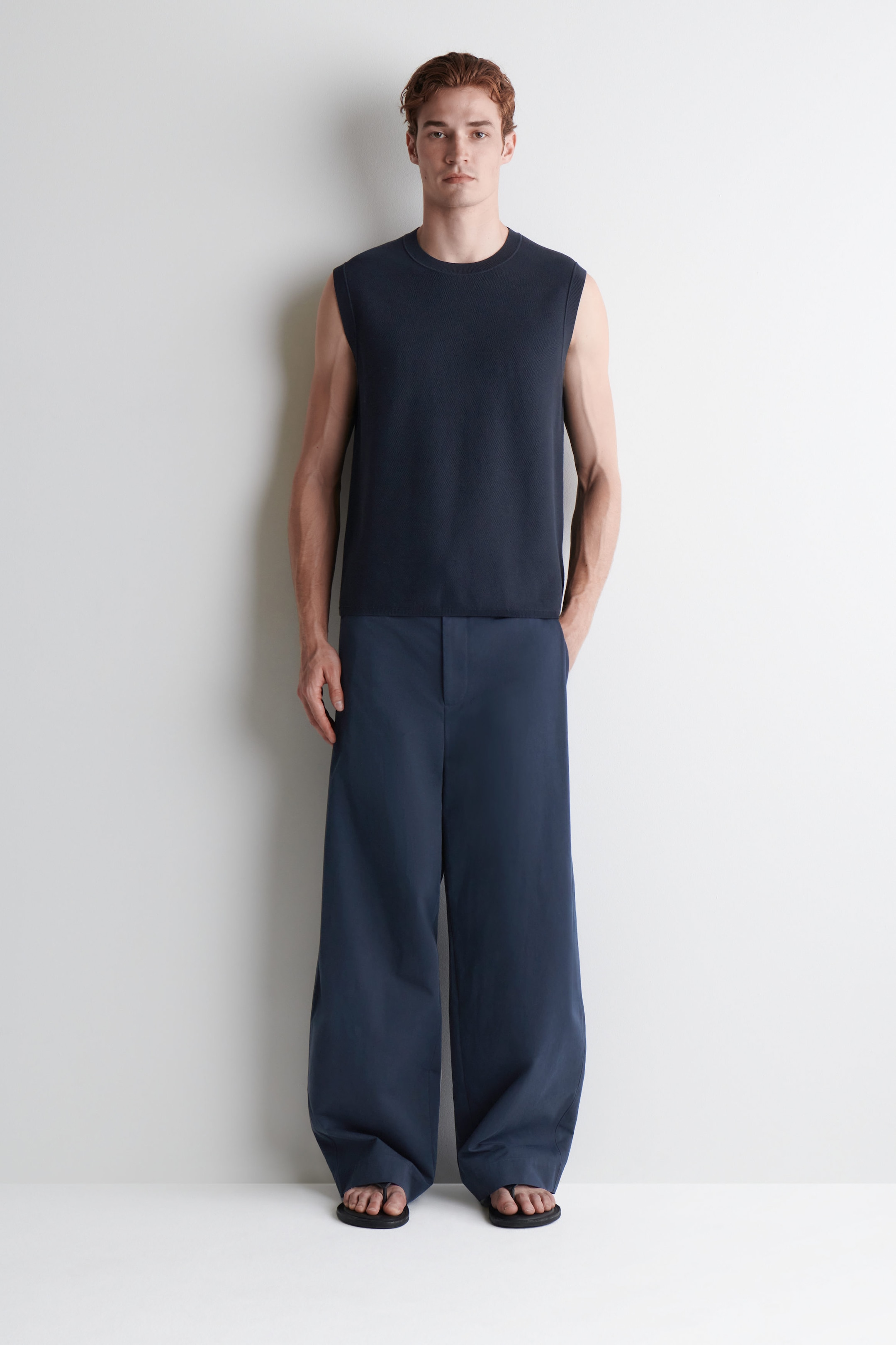 TANKTOP MIT WABENSTRUKTUR