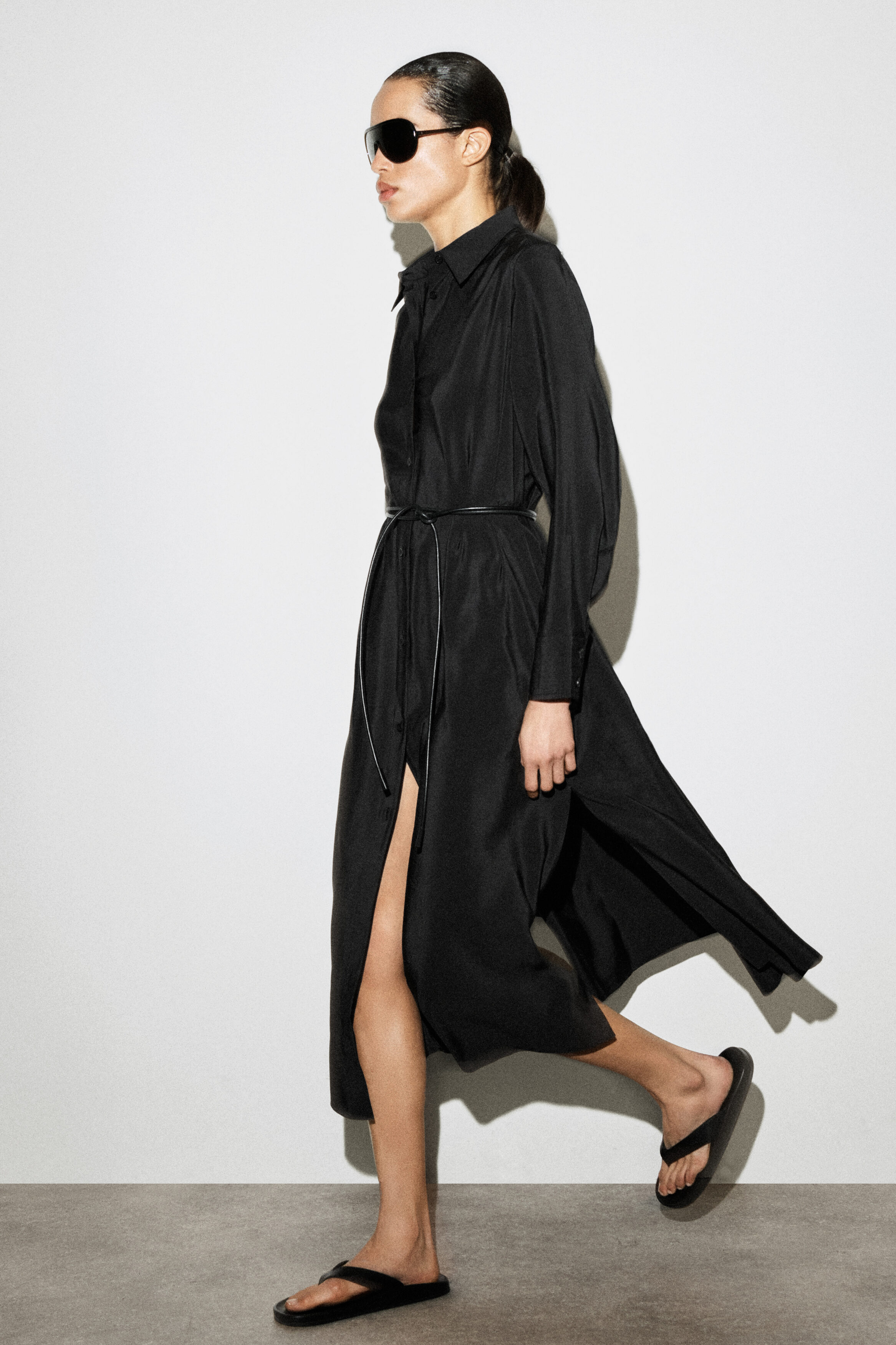 fiona midi dress Fiona Wrap Midi Dress in Lurex Crepe | Color - Red Magnolia Shadows / 2